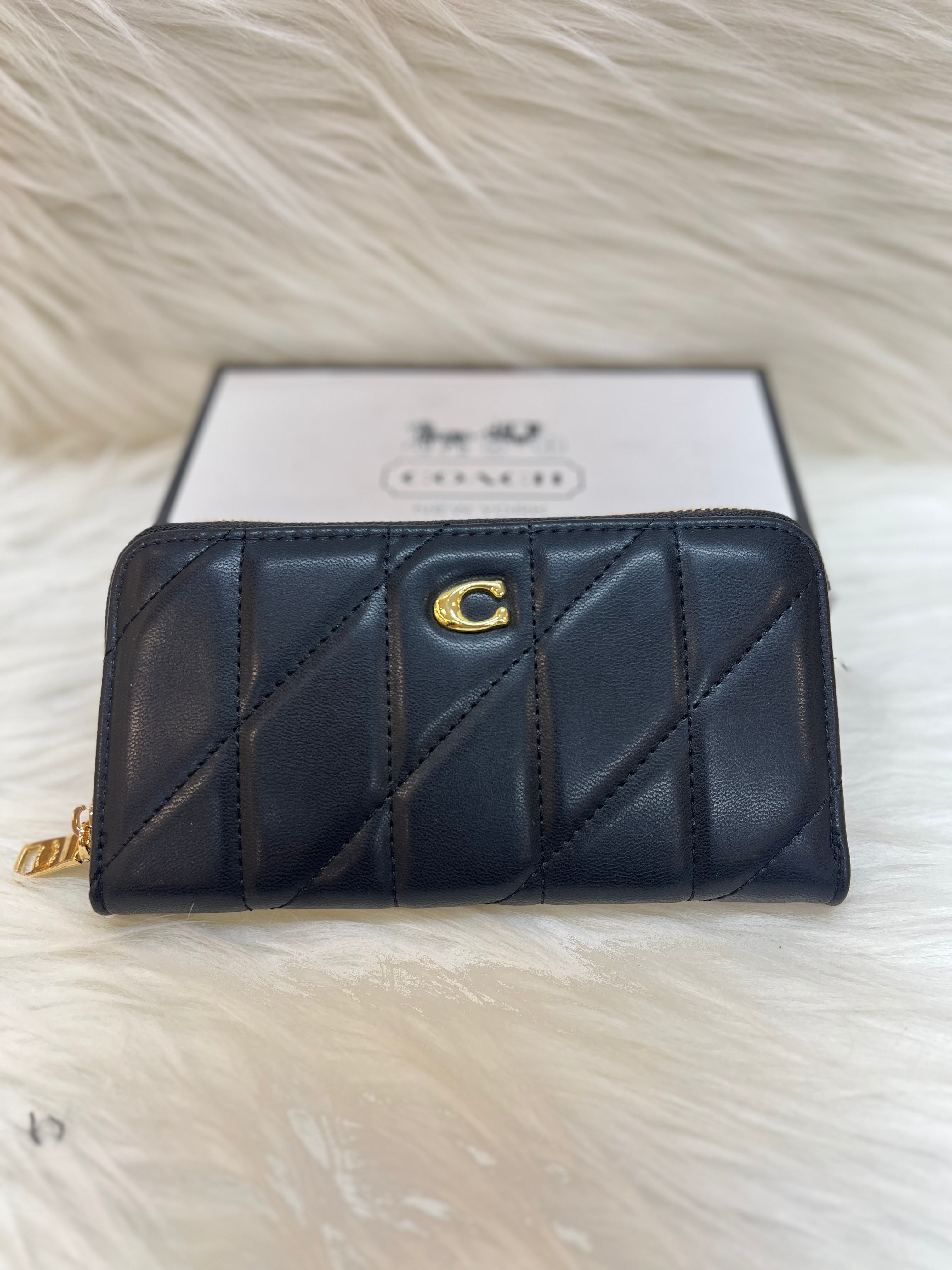 COACH LADIES LONG WALLET TBS-B-88-BLACK