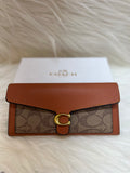 COACH TABBY LADIES FLAP WALLET TBS-B-93-TAN-APRICOT
