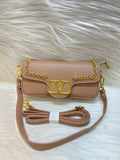 VALENTINO IMPRTED SLING BAG TBS-0065-KHAKI