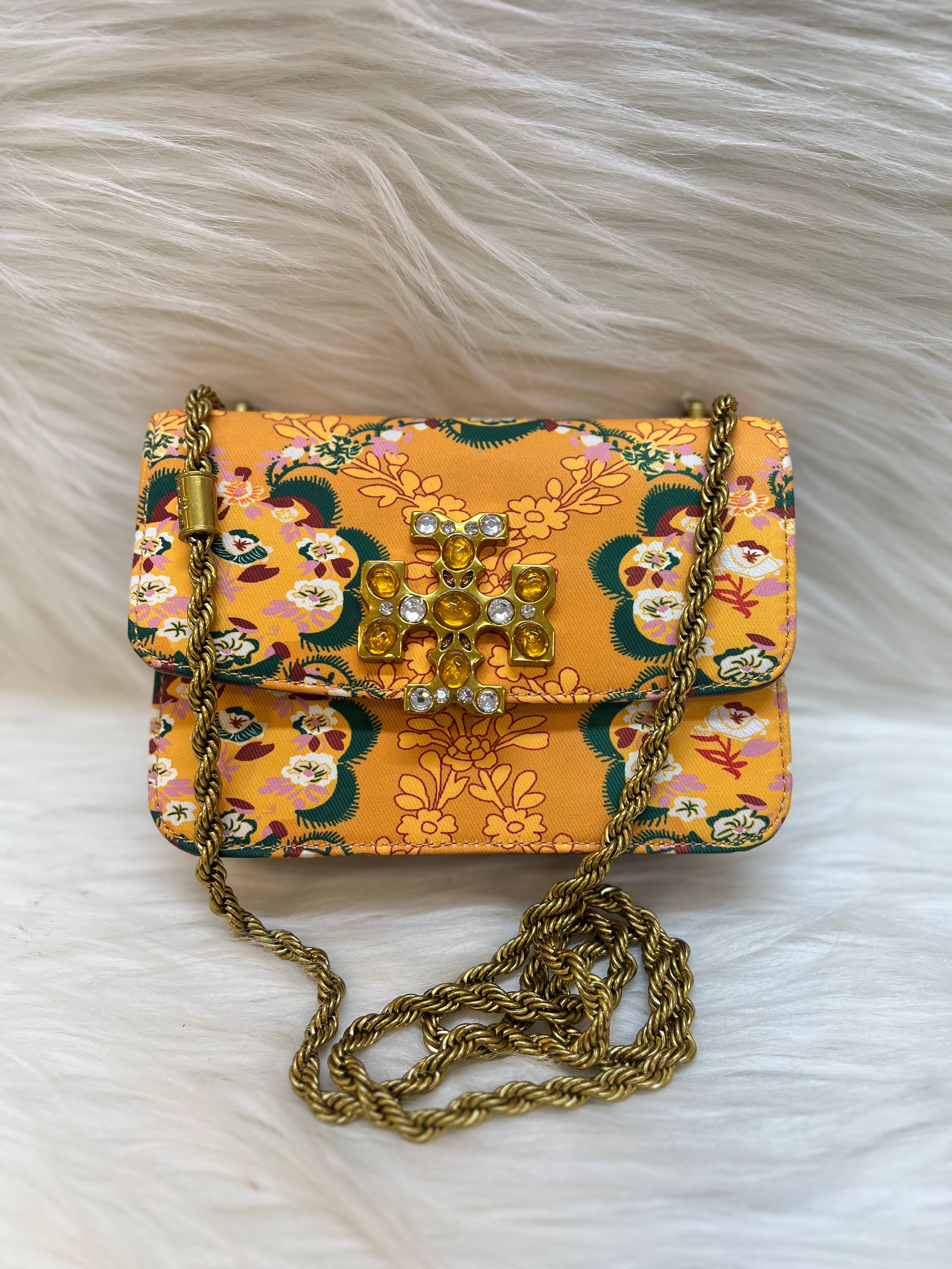 TORY BURCH SUPER PREMIUM SLING BAG TBS-B-000400-YELLOW