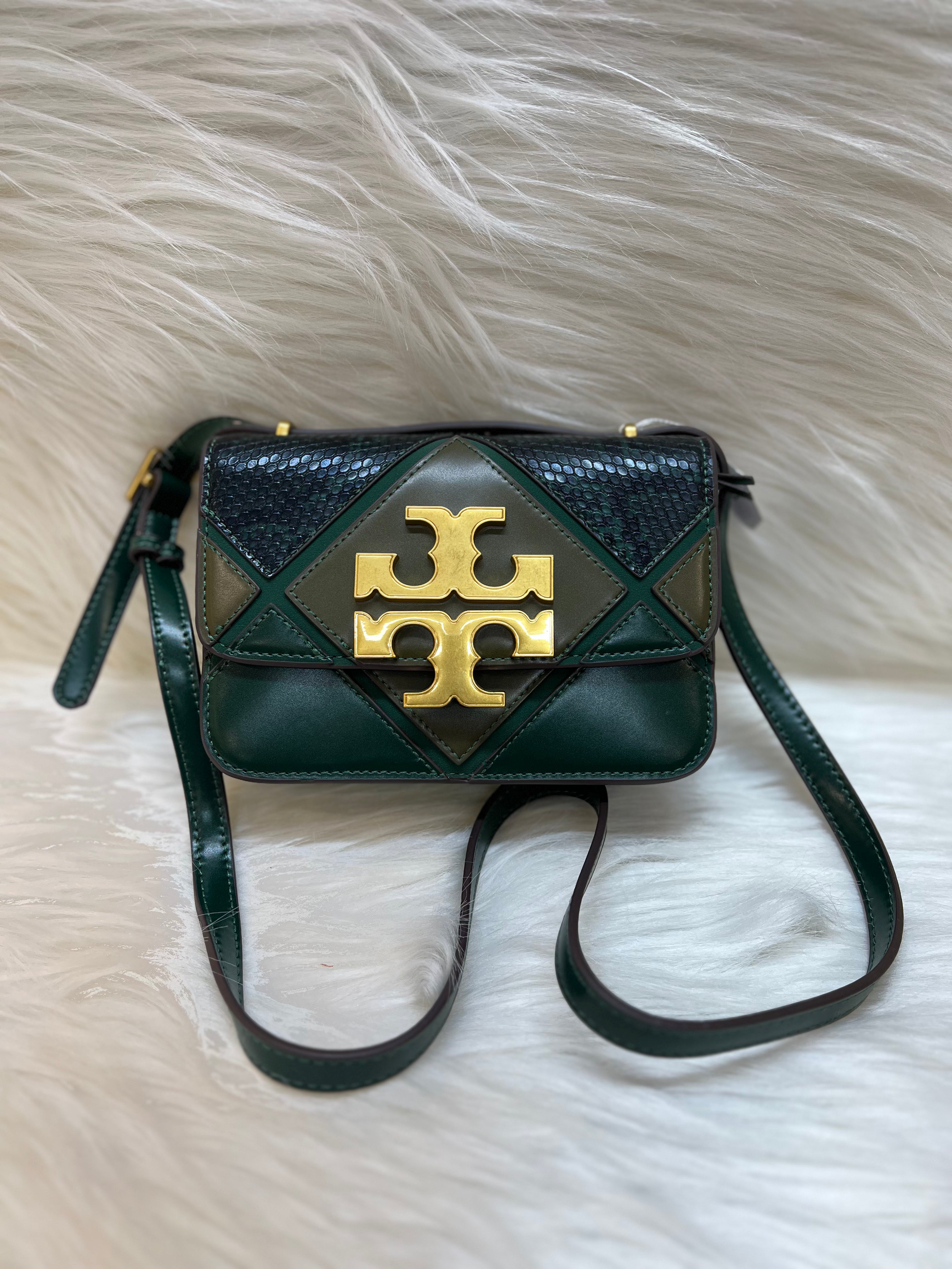 TORY BURCH SUPER PREMIUM SLING BAG TBS-B000451-GREEN