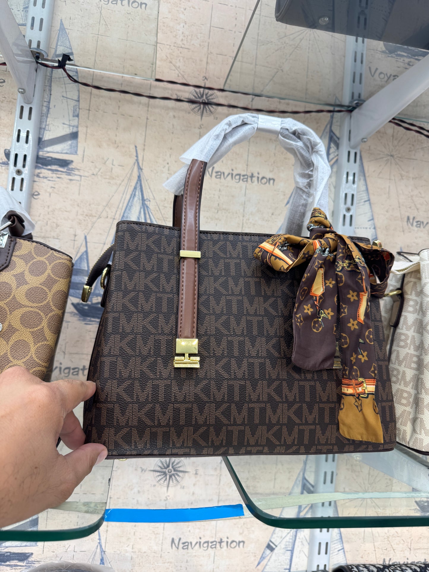 ECONOMICALS MK HAND + SHOULDER BAG