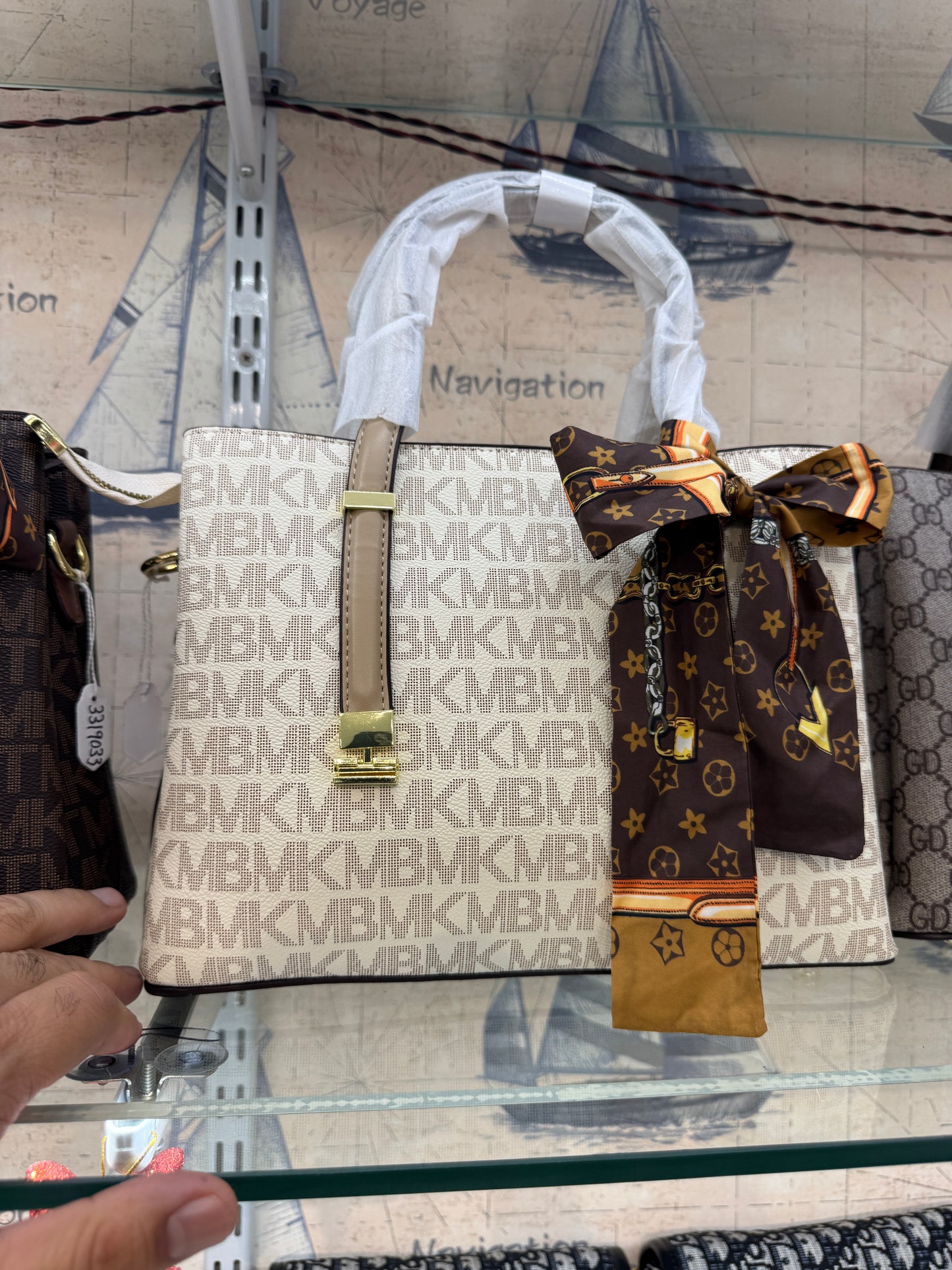 ECONOMICALS MK HAND + SHOULDER BAG WITH SLING