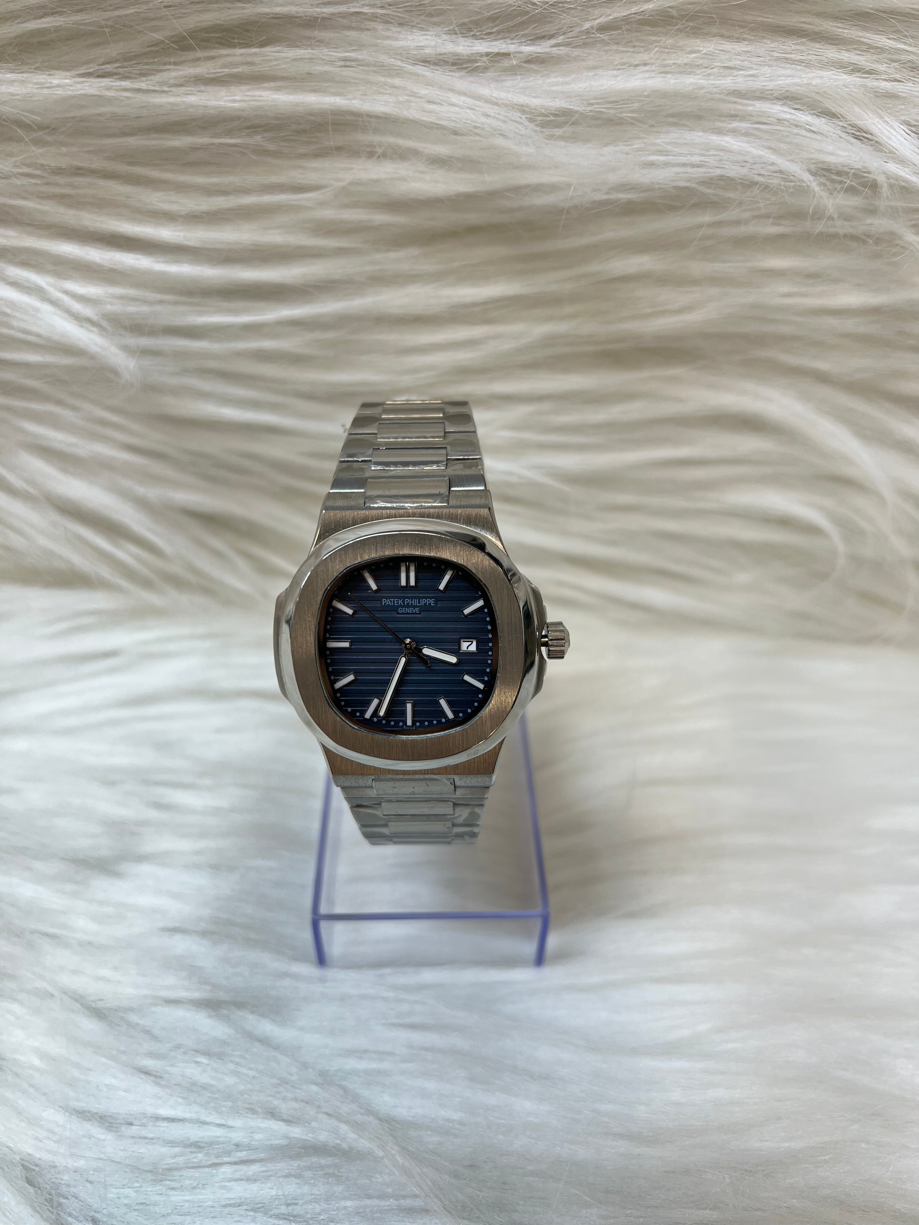 PATEK PHILIPPE MEN'S PREMIUM WATCH TBS-W42 SILVER