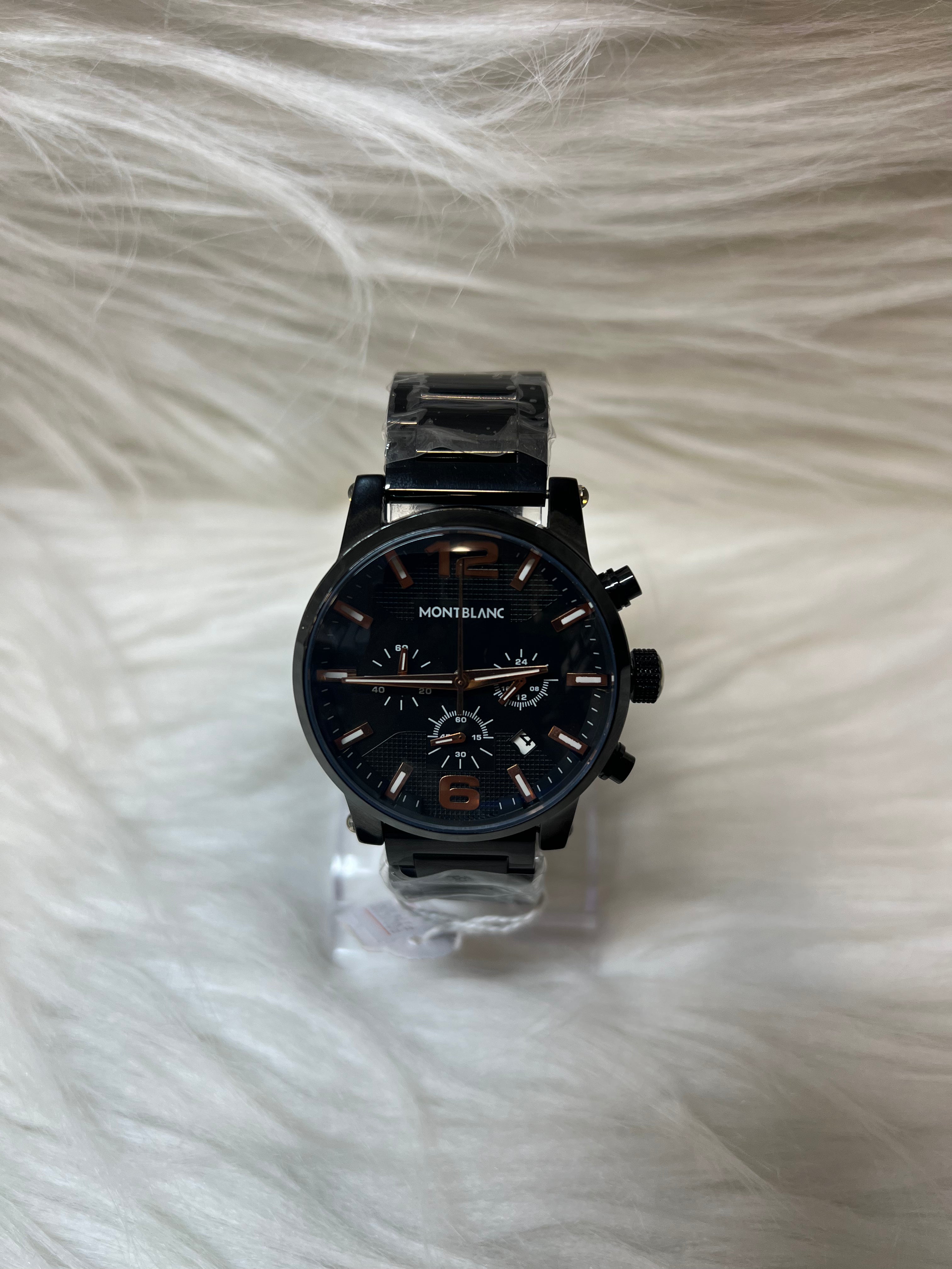 MONT BLANC MEN'S PREMIUM WATCH TBS-W50 BLACK