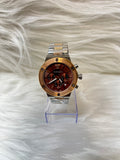 VERSACE MEN'S PREMIUM WATCH TBS -W59 DUAL TONE CHAIN
