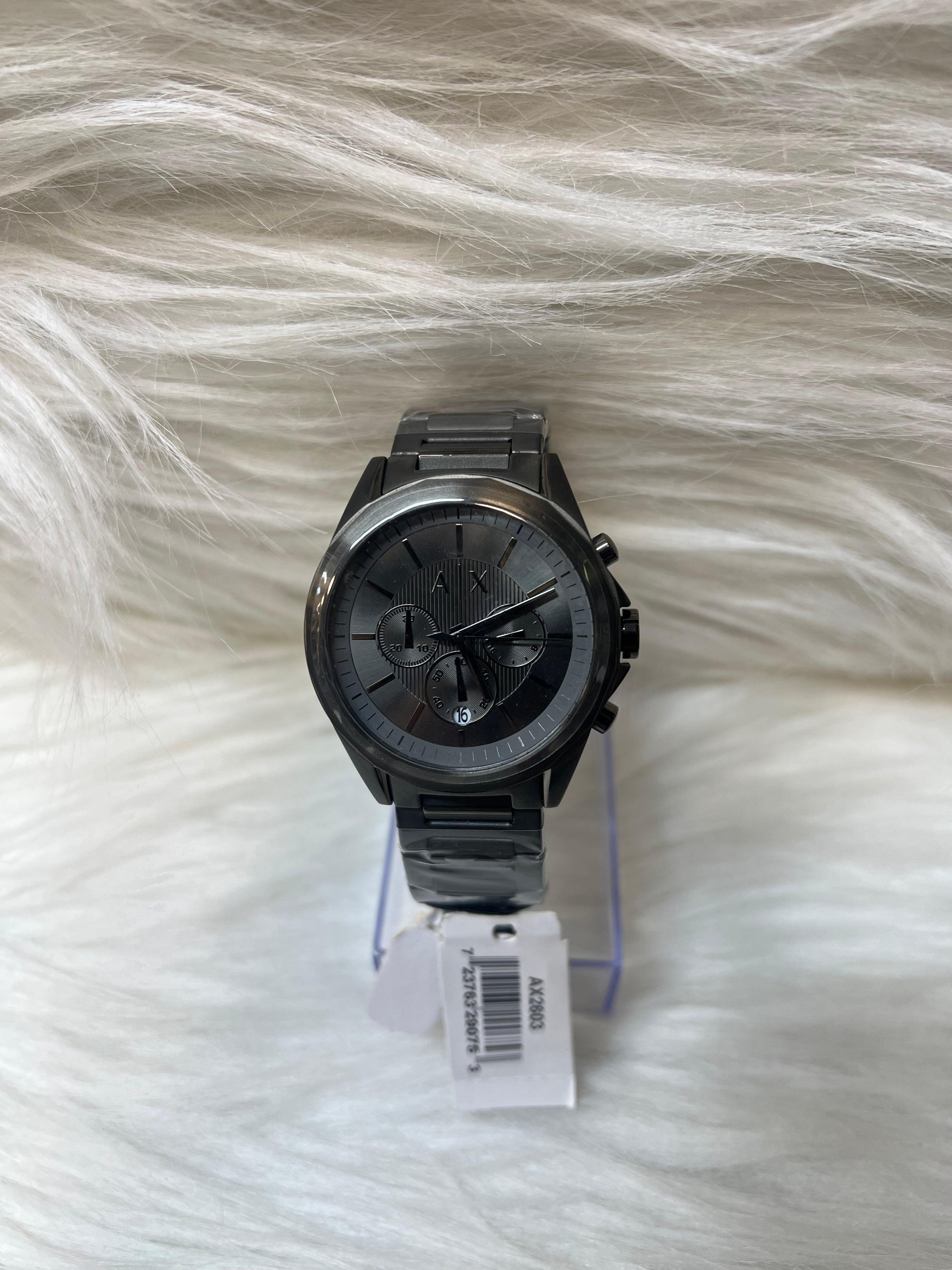 EMPORIO ARMANI MEN'S PREMIUM WATCH TBS-W63 BLACK