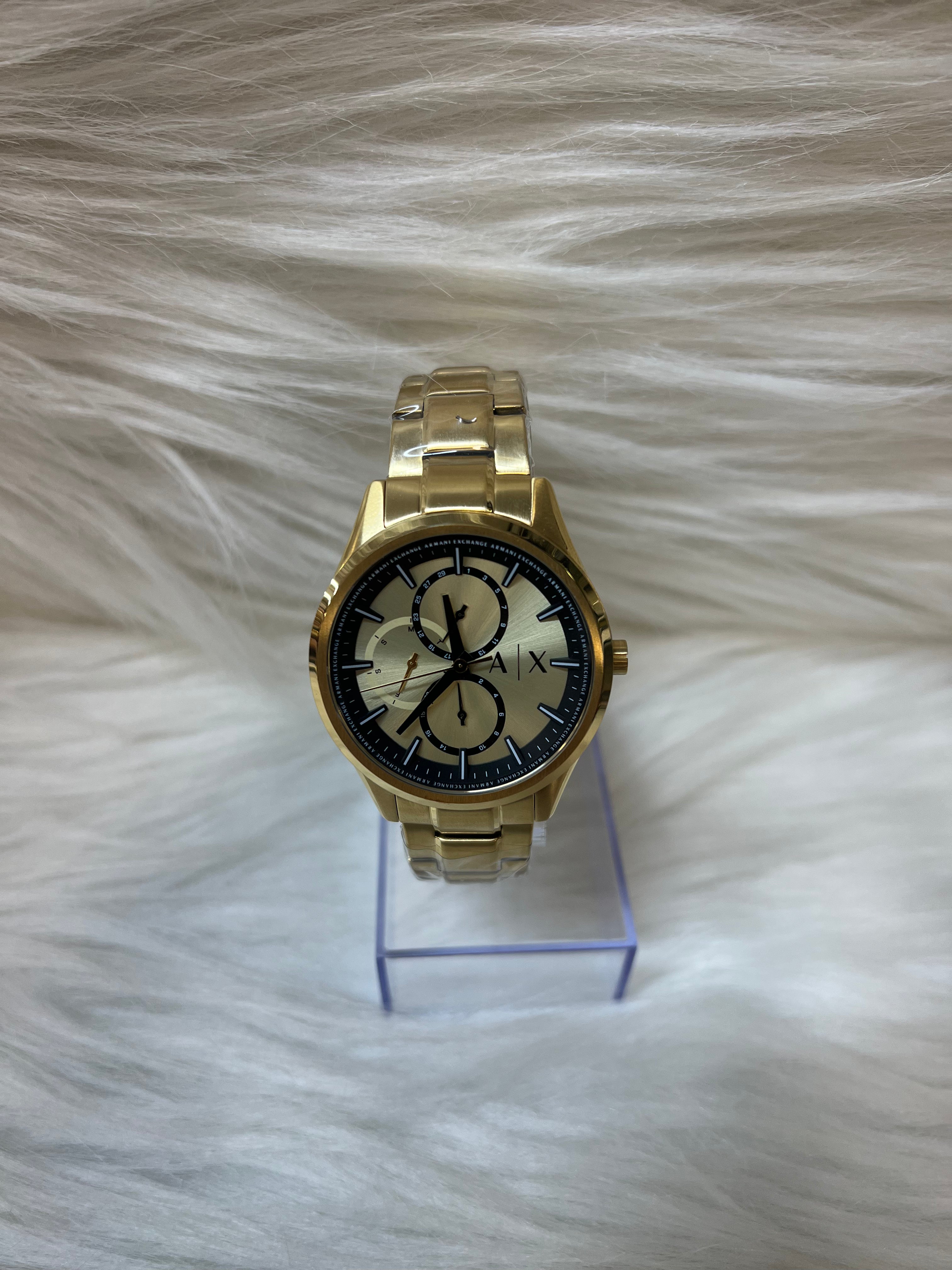 EMPORIO ARMANI MEN'S PREMIUM WATCH TBS-W65 GOLDEN