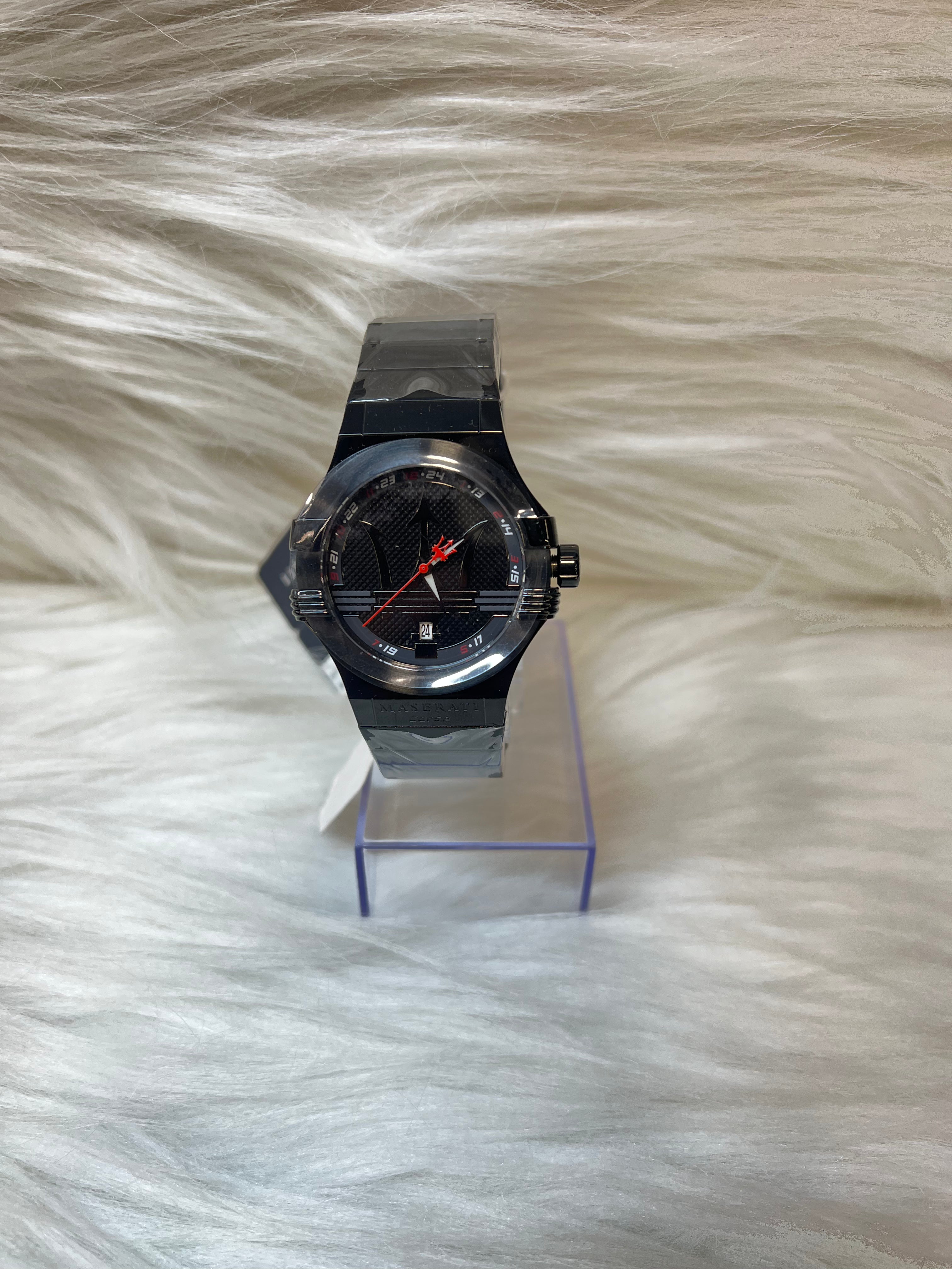 EMPORIO ARMANI MEN'S PREMIUM WATCH TBS-W68 BLACK