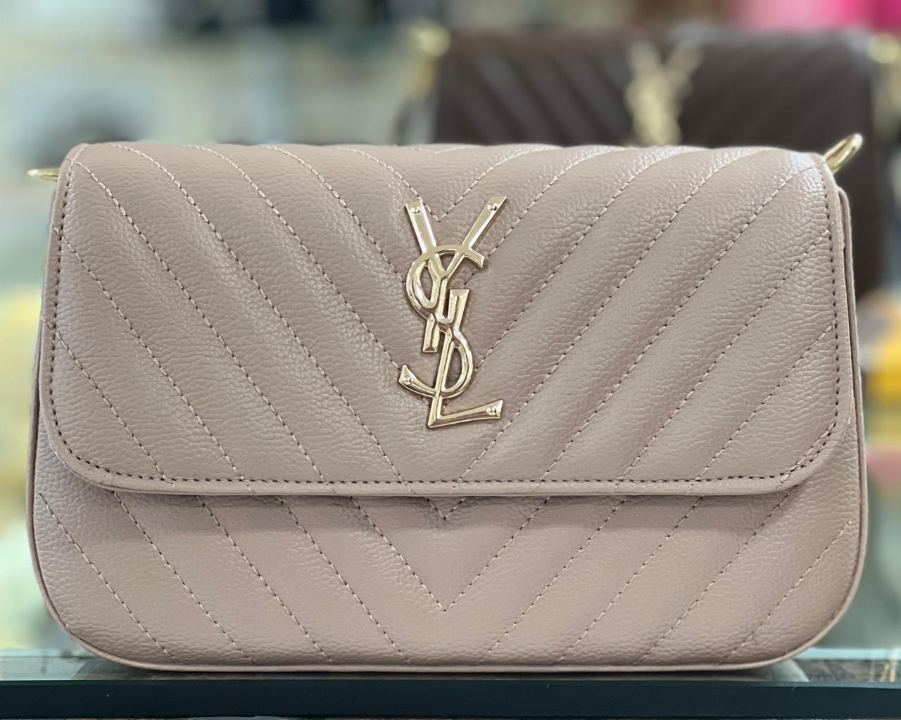 ECONOMICALS YSL HAND + SHOULDER BAG WITH TWO SLINGS