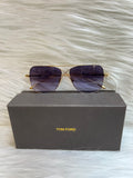 TOM FORD SHADE/SUNGLASSES TBS-E21 BLACK-PURPLE