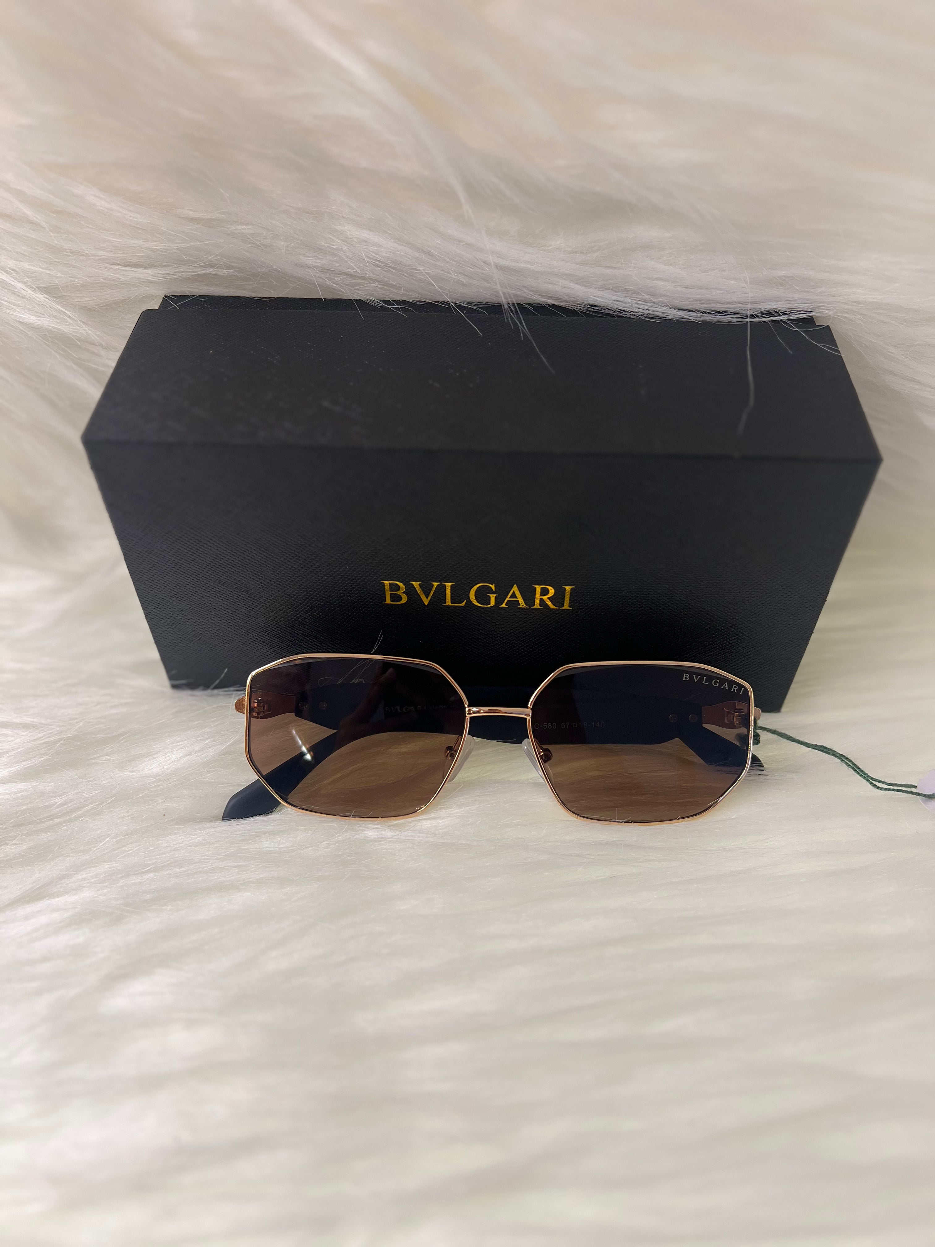 BVLGARI SHADE/SUNGLASSES TBS-E17 BROWN