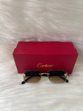 CARTIER SHADE/SUNGLASSES TBS-E13  BROWN