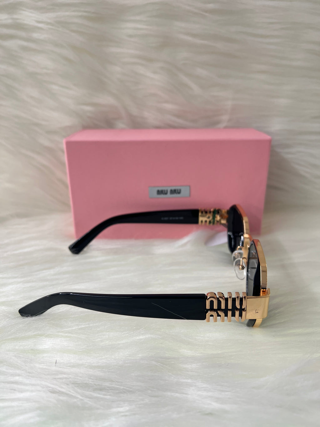 MIU MIU SHADE/SUNGLASSES TBS-E11 BLACK