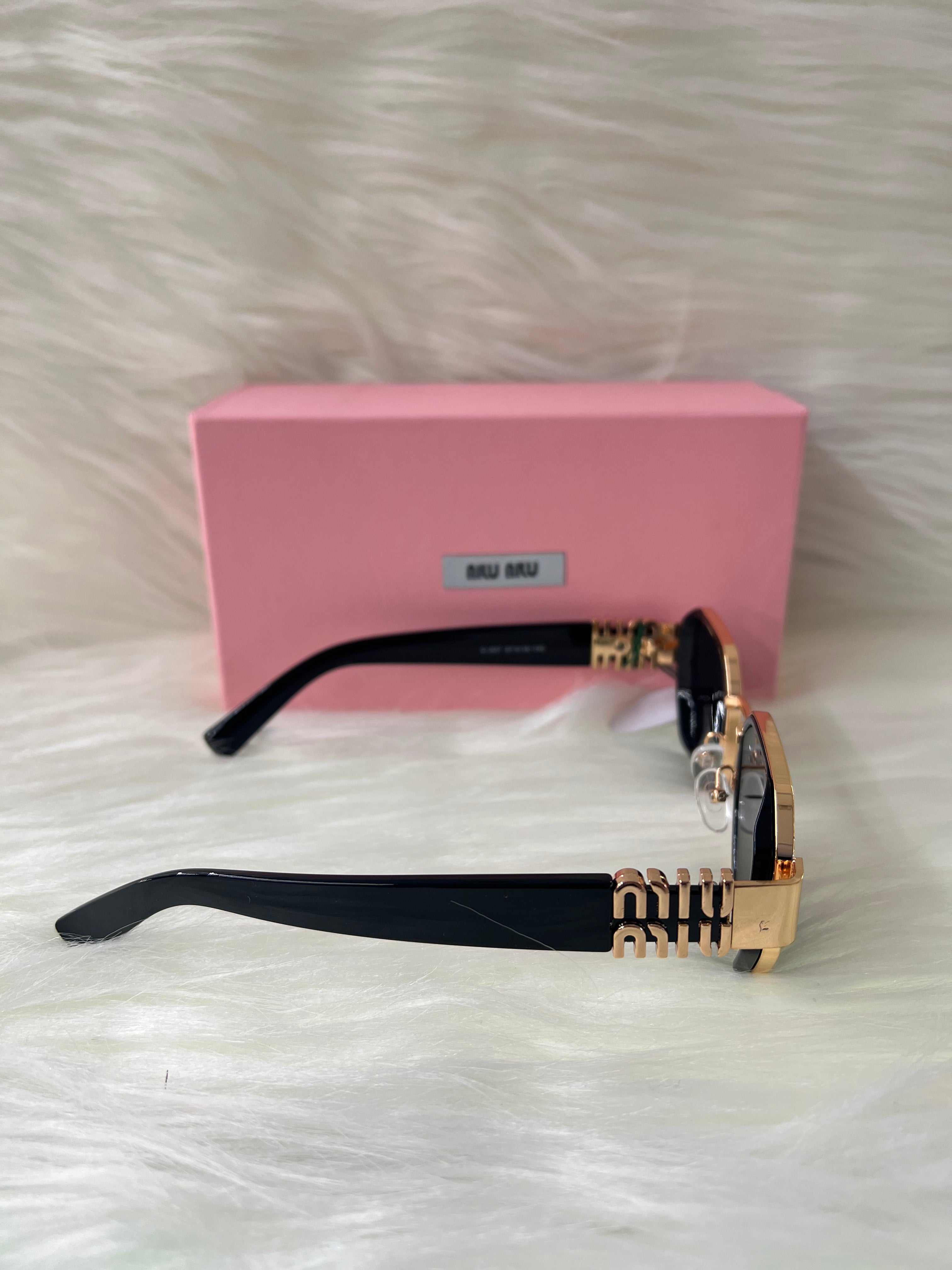 MIU MIU SHADE/SUNGLASSES TBS-E11 BLACK