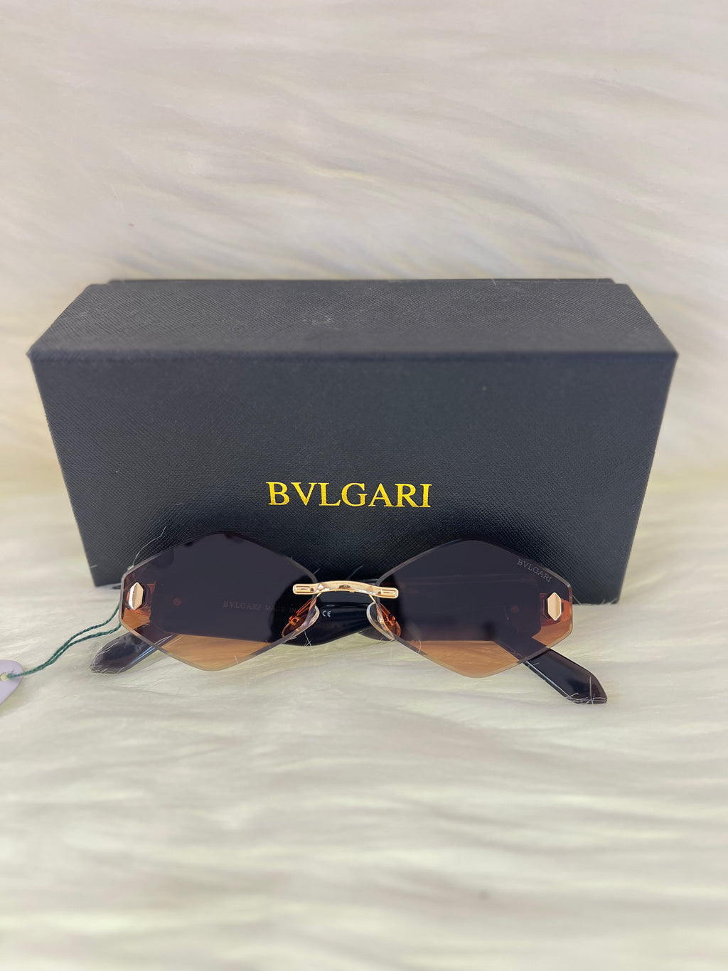 BVLGARI SHADE/SUNGLASSES TBS-E28 BROWN