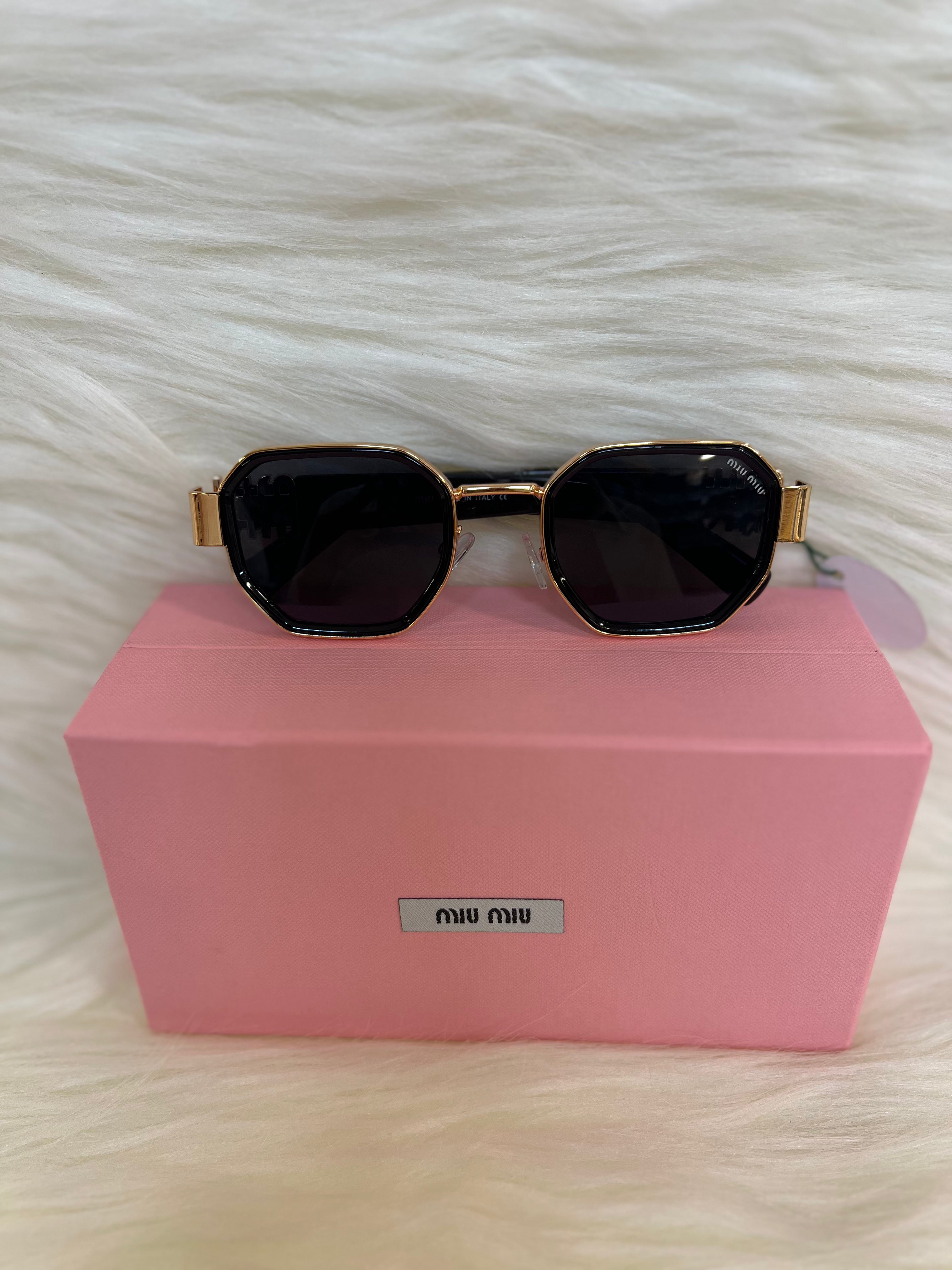 MIU MIU SHADE/SUNGLASSES TBS-E30 BLACK