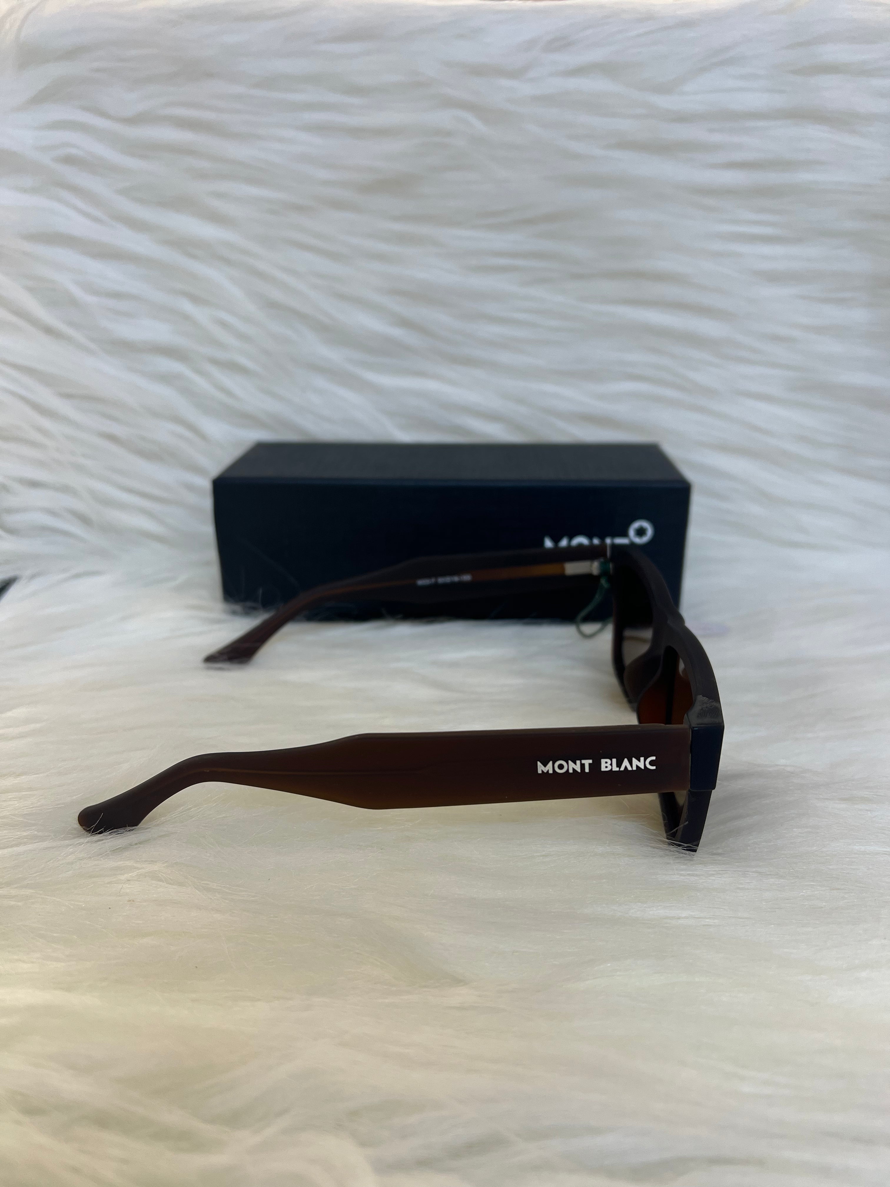 MONT BLANC SHADE/SUNGLASSES TBS-E44 BROWN