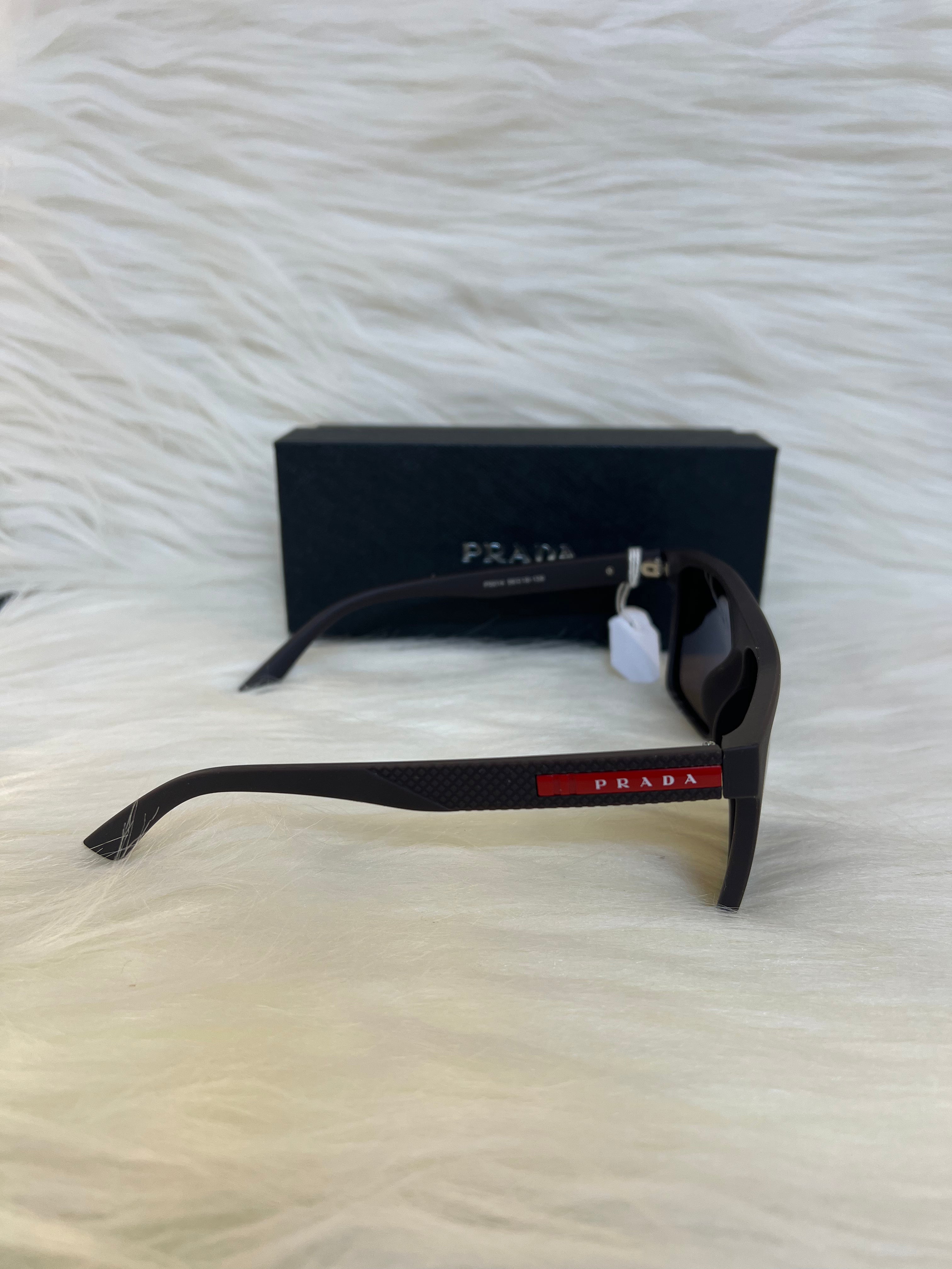 PRADA SHADE/SUNGLASSES TBS-E43 BROWN