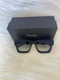 PRADA SHADE/SUNGLASSES TBS-E42 BLACK