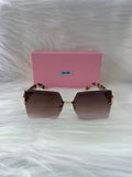 MIU MIU SHADE/SUNGLASSES TBS-E31 PINK
