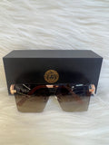 VERSACE SHADE/SUNGLASSES TBS-E50 BROWN