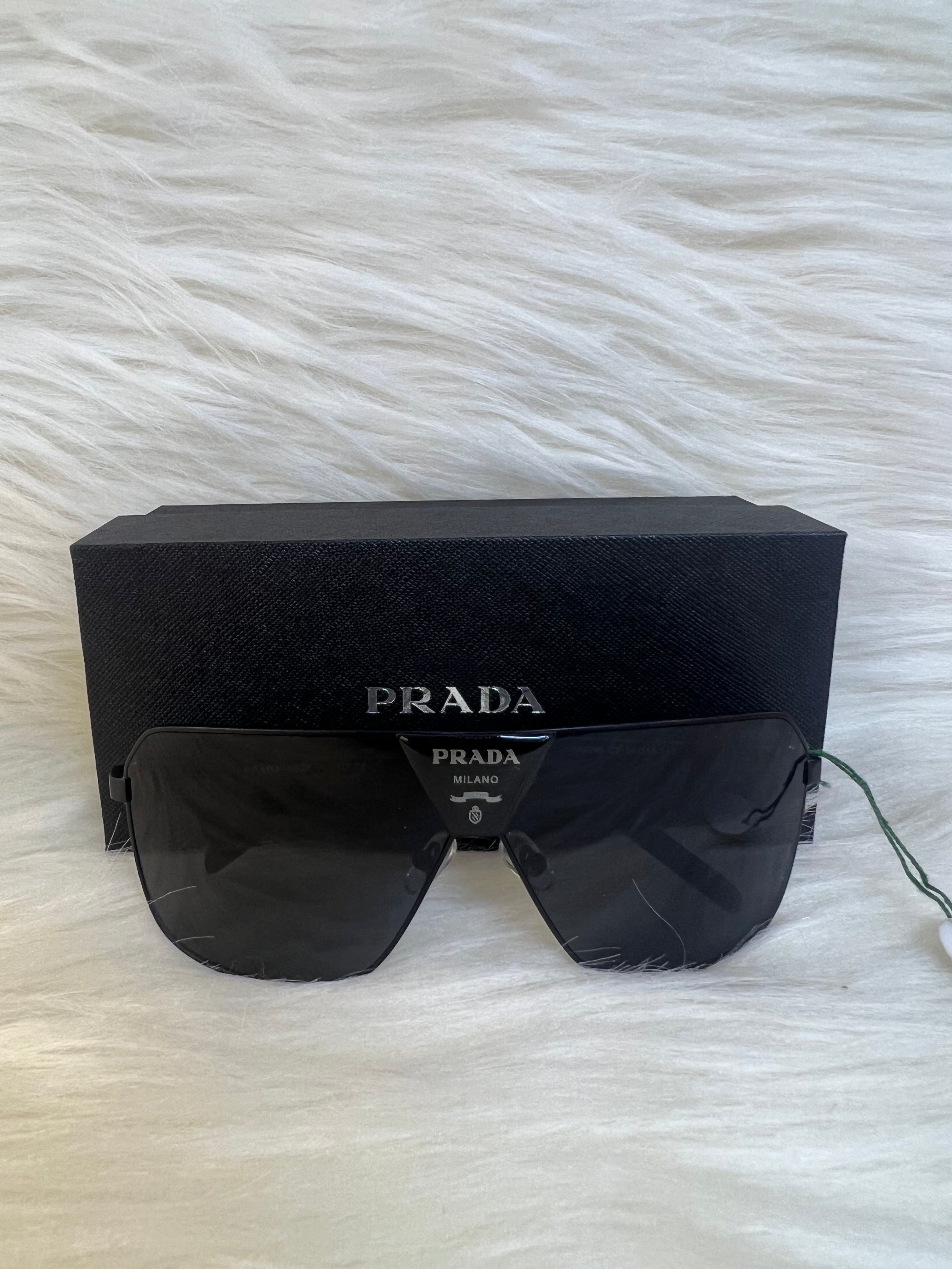 PRADA SHADE/SUNGLASSES TBS-E51 BLACK