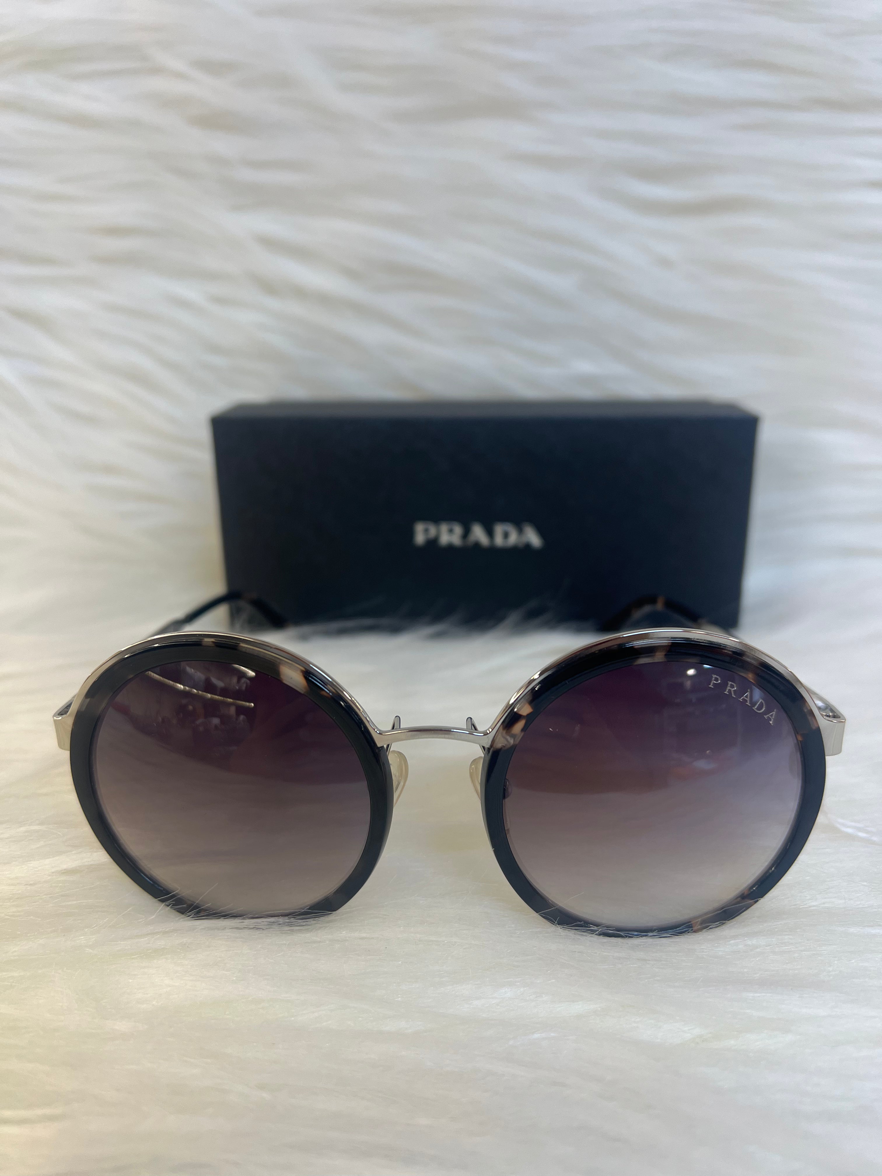 PRADA SHADE/SUNGLASSES TBS-E52 BLACK