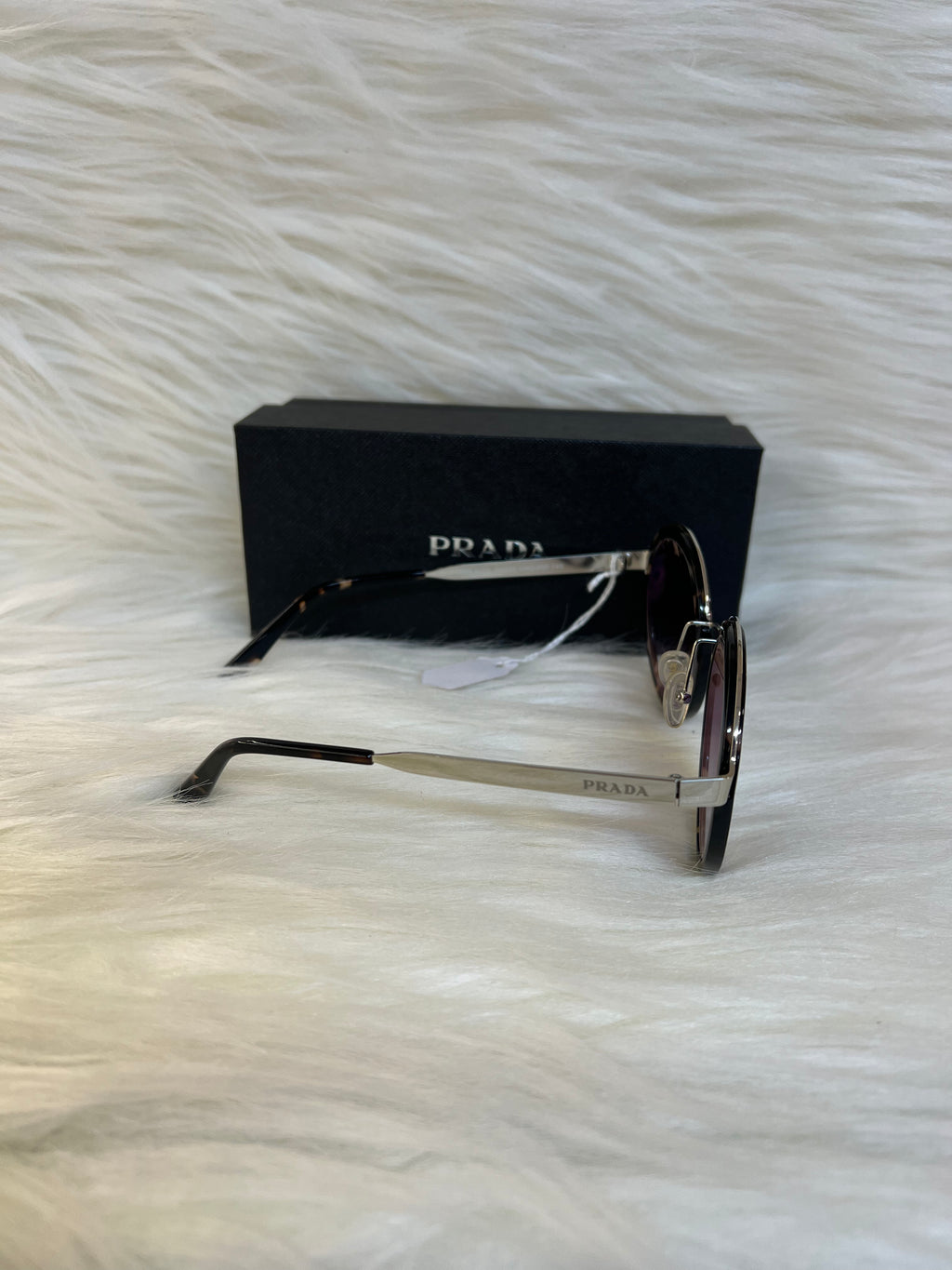 PRADA SHADE/SUNGLASSES TBS-E52 BLACK