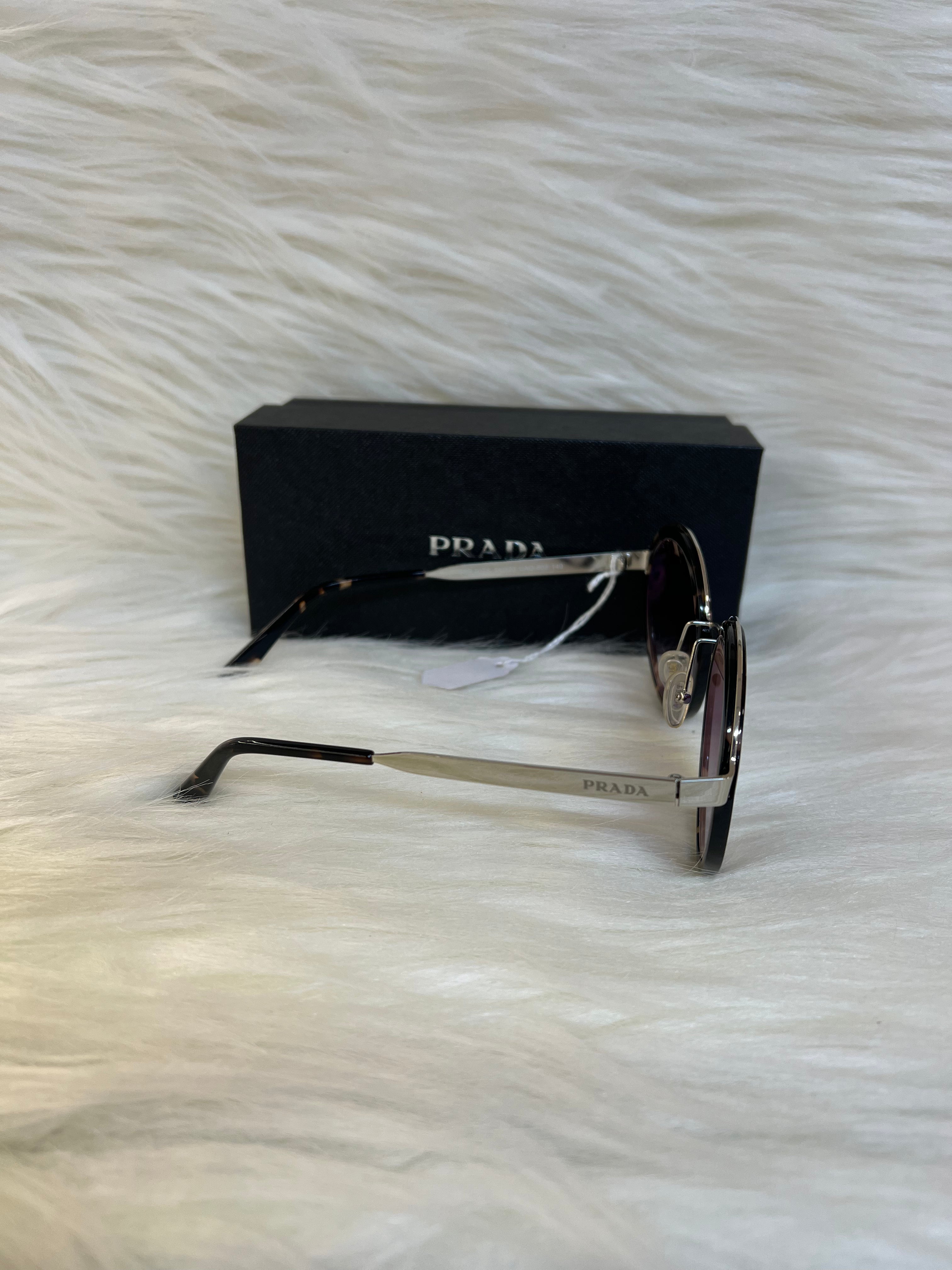 PRADA SHADE/SUNGLASSES TBS-E52 BLACK