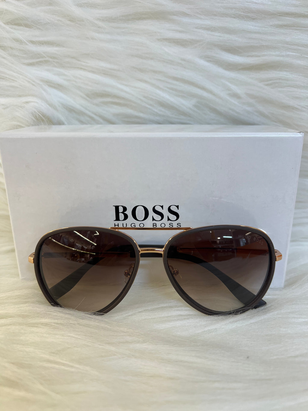HUGO BOSS SHADE/SUNGLASSES TBS-E53 BROWN