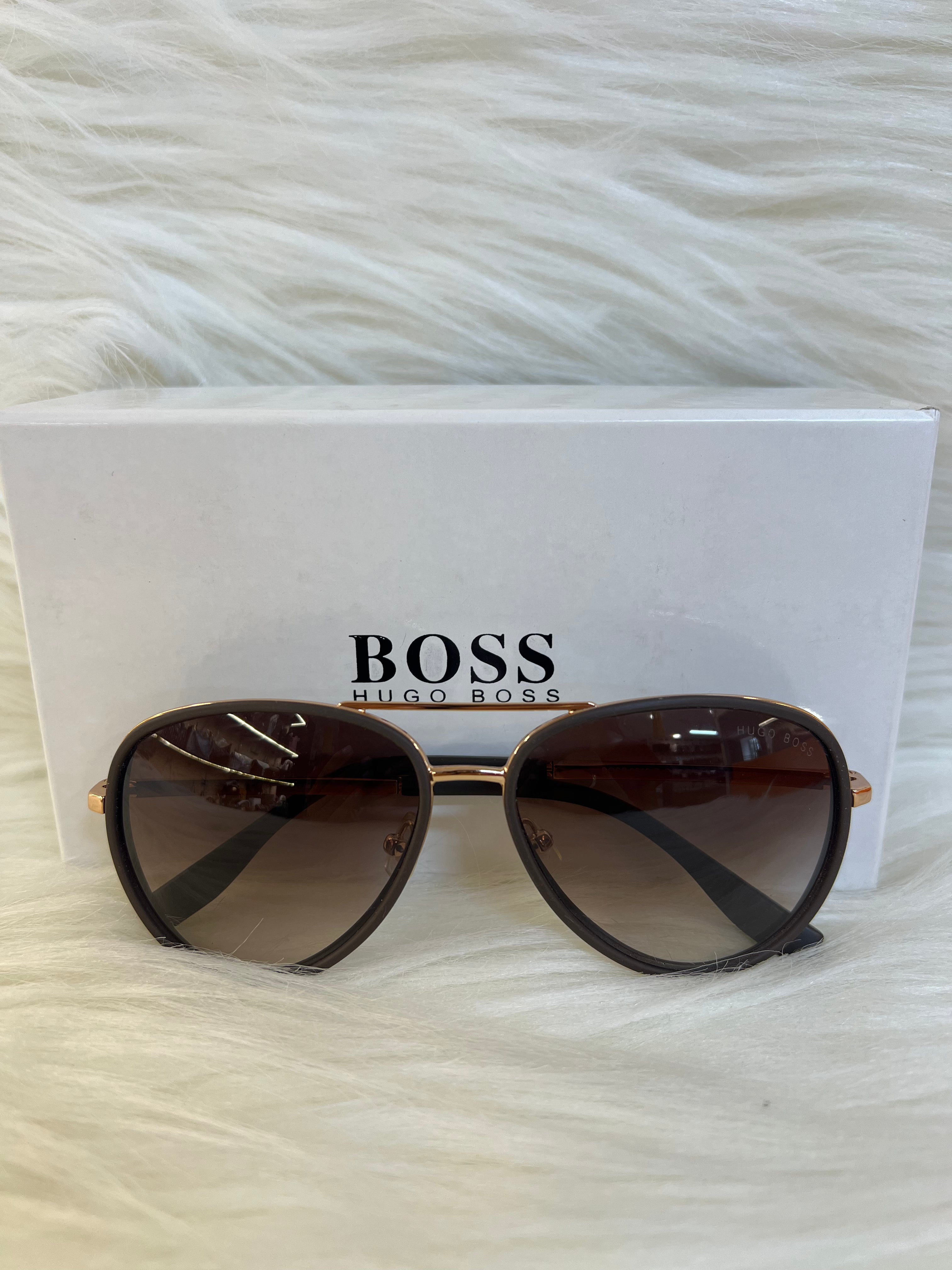 HUGO BOSS SHADE/SUNGLASSES TBS-E53 BROWN