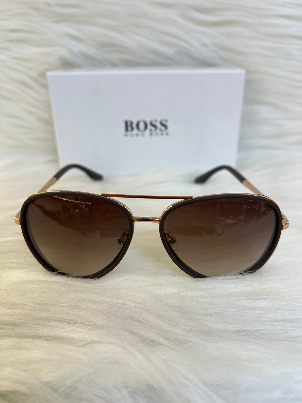 HUGO BOSS SHADE/SUNGLASSES TBS-E53 BROWN