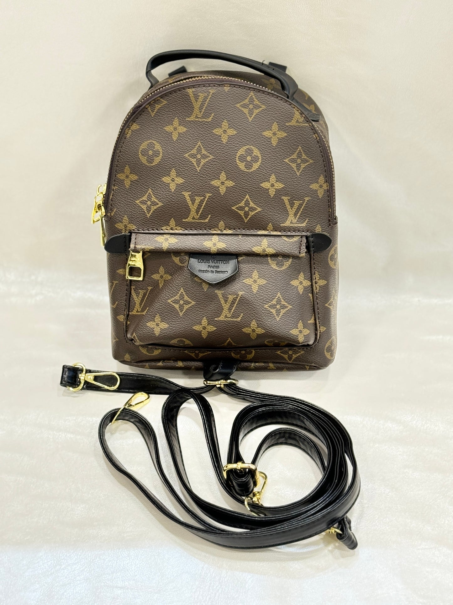 LOUIS VUITTON COFFEE BROWN SPRING MINI BACKPACK