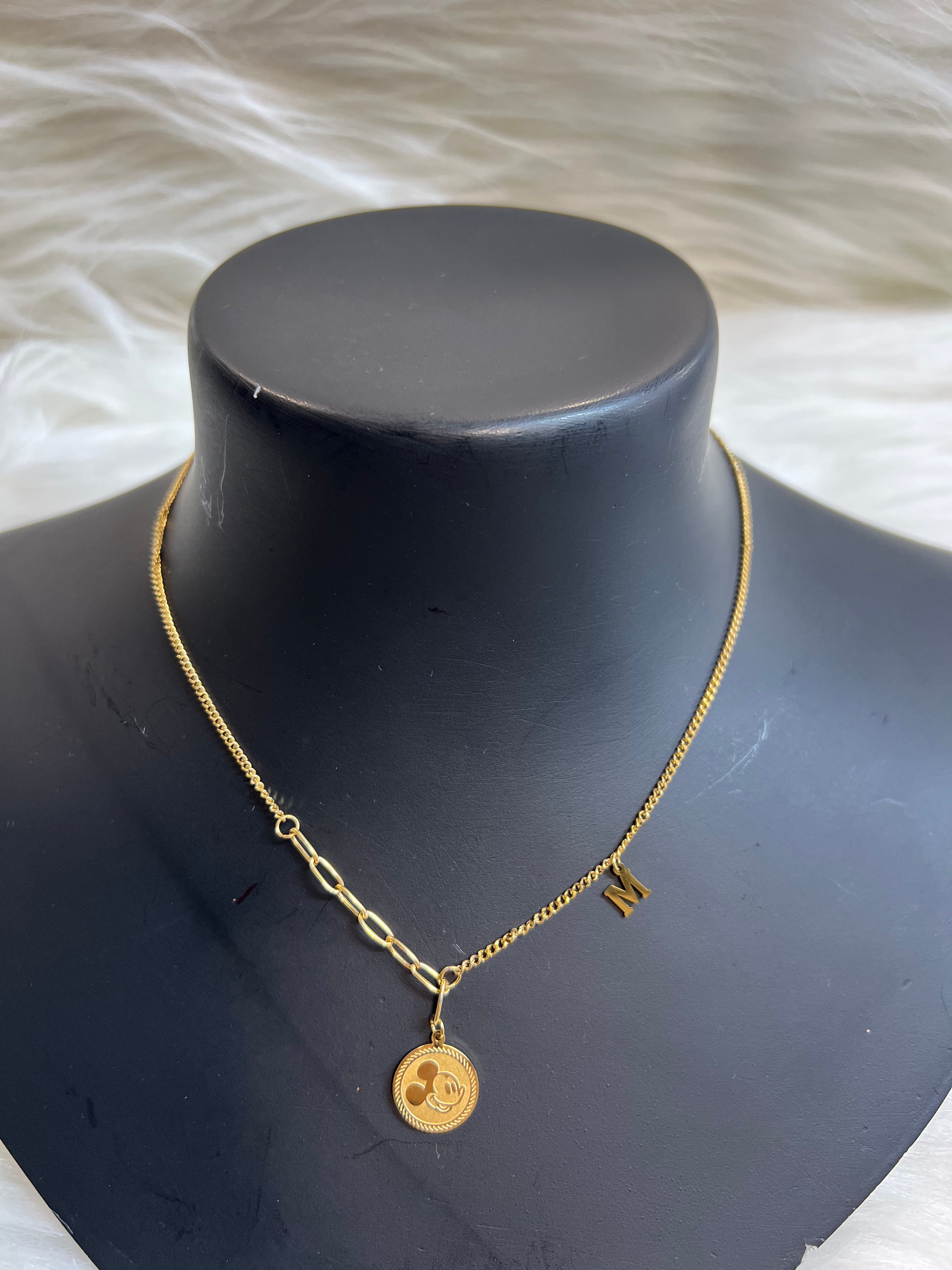 ANTI-TANISH JEWELLERY MICKEY TBS-J12 GOLDEN