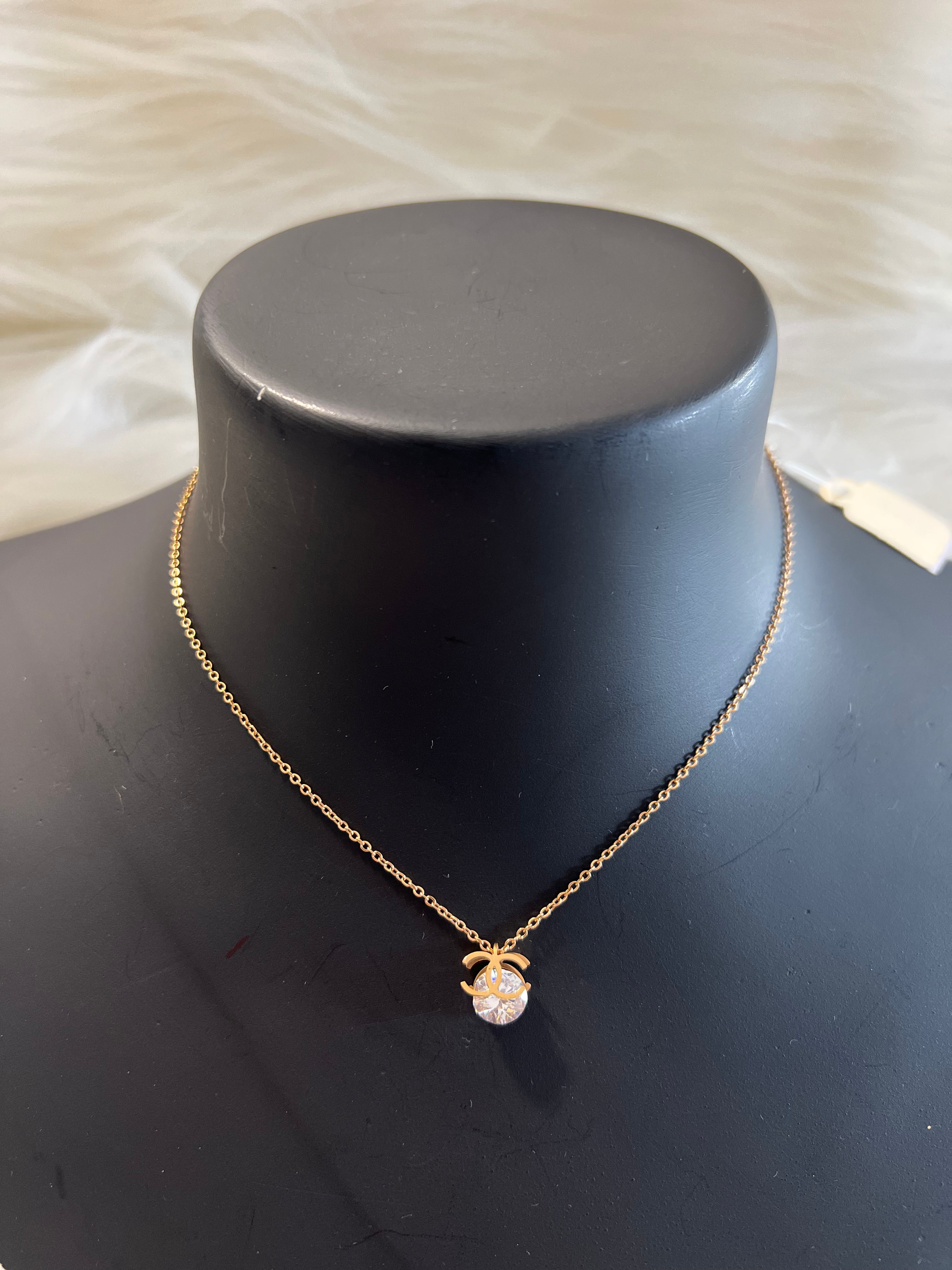 ANTI-TANISH JEWELLERY CHANEL TBS-J18 GOLDEN