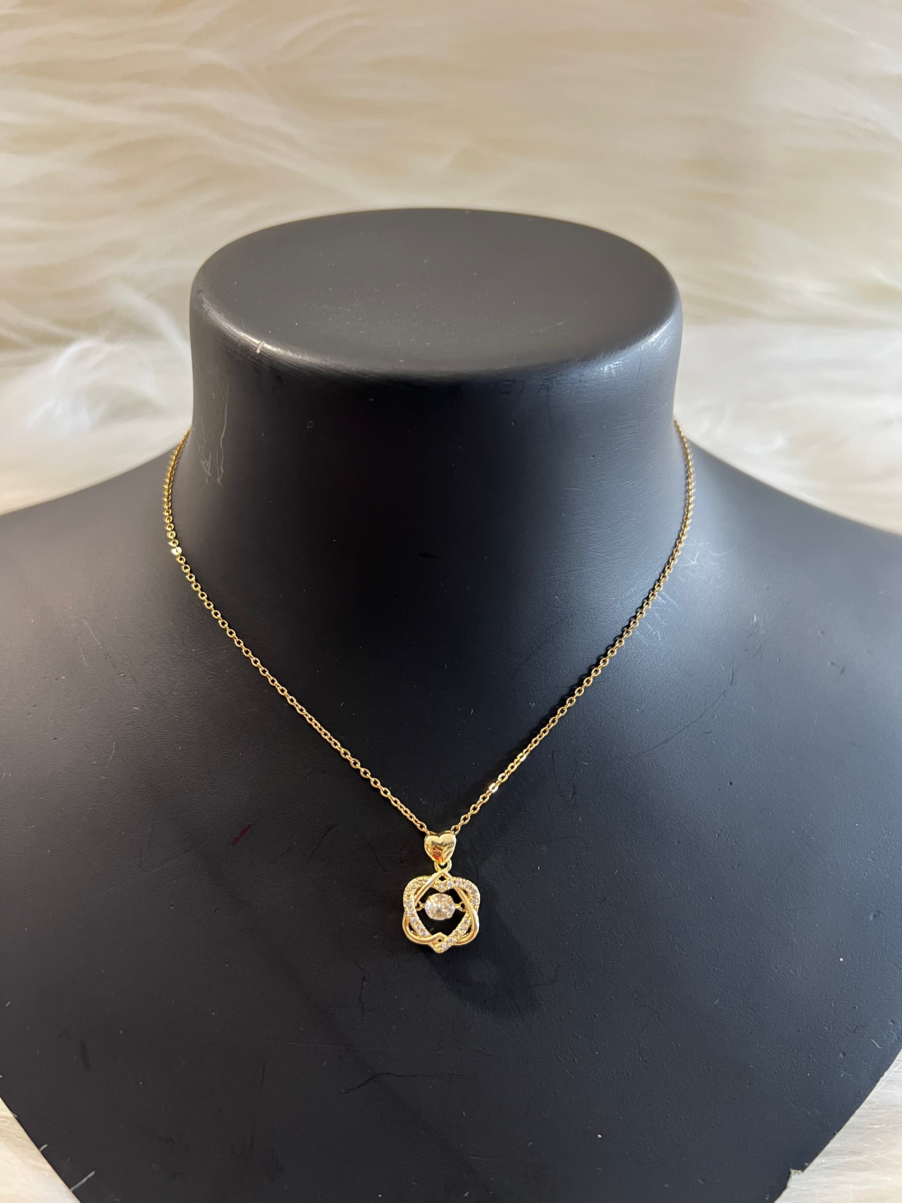 ANTI-TANISH JEWELLERY SWOSVAKI TBS-J28 GOLDEN