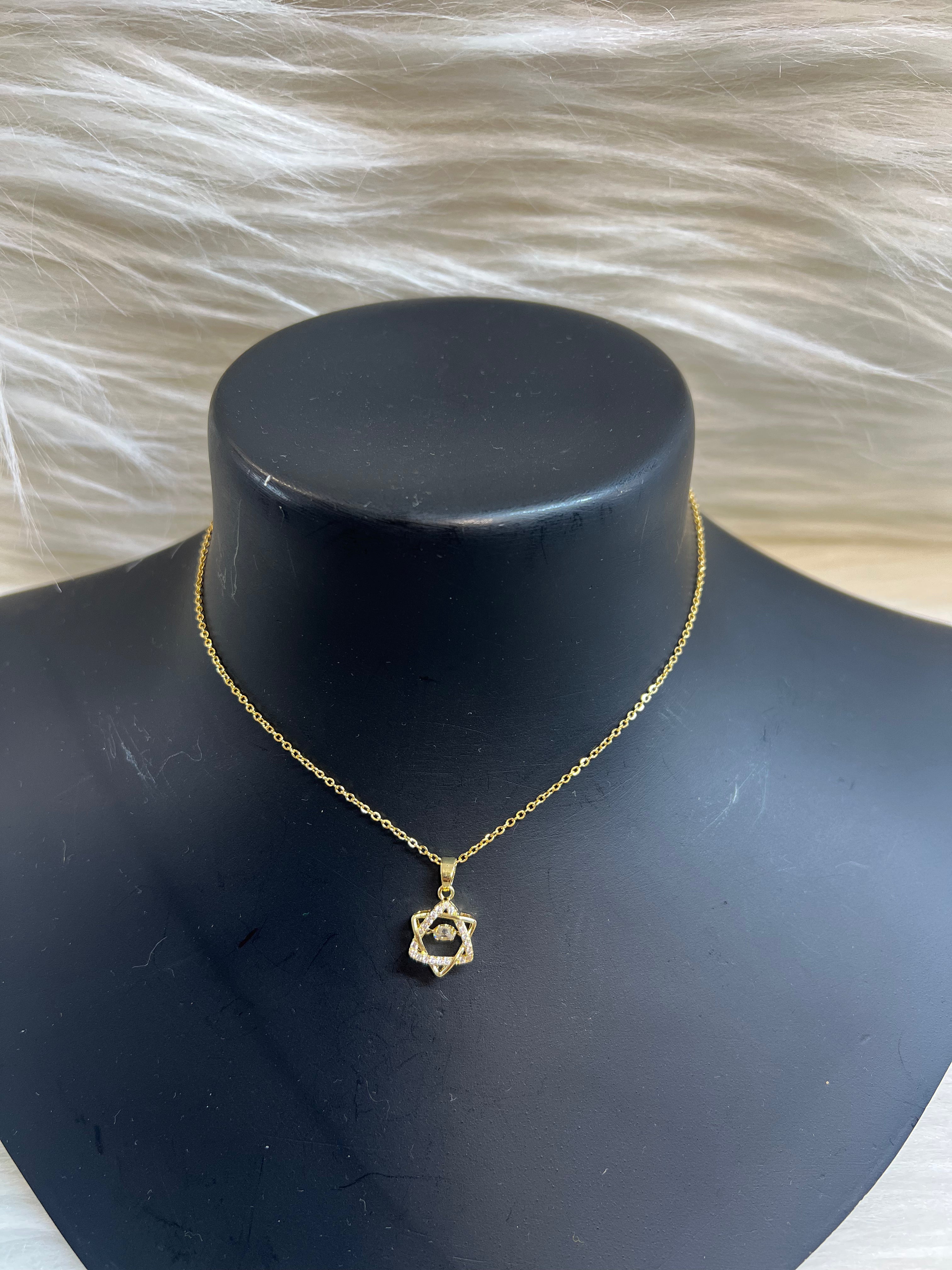 ANTI-TANISH JEWELLERY SWOSVAKI TBS-J32 GOLDEN