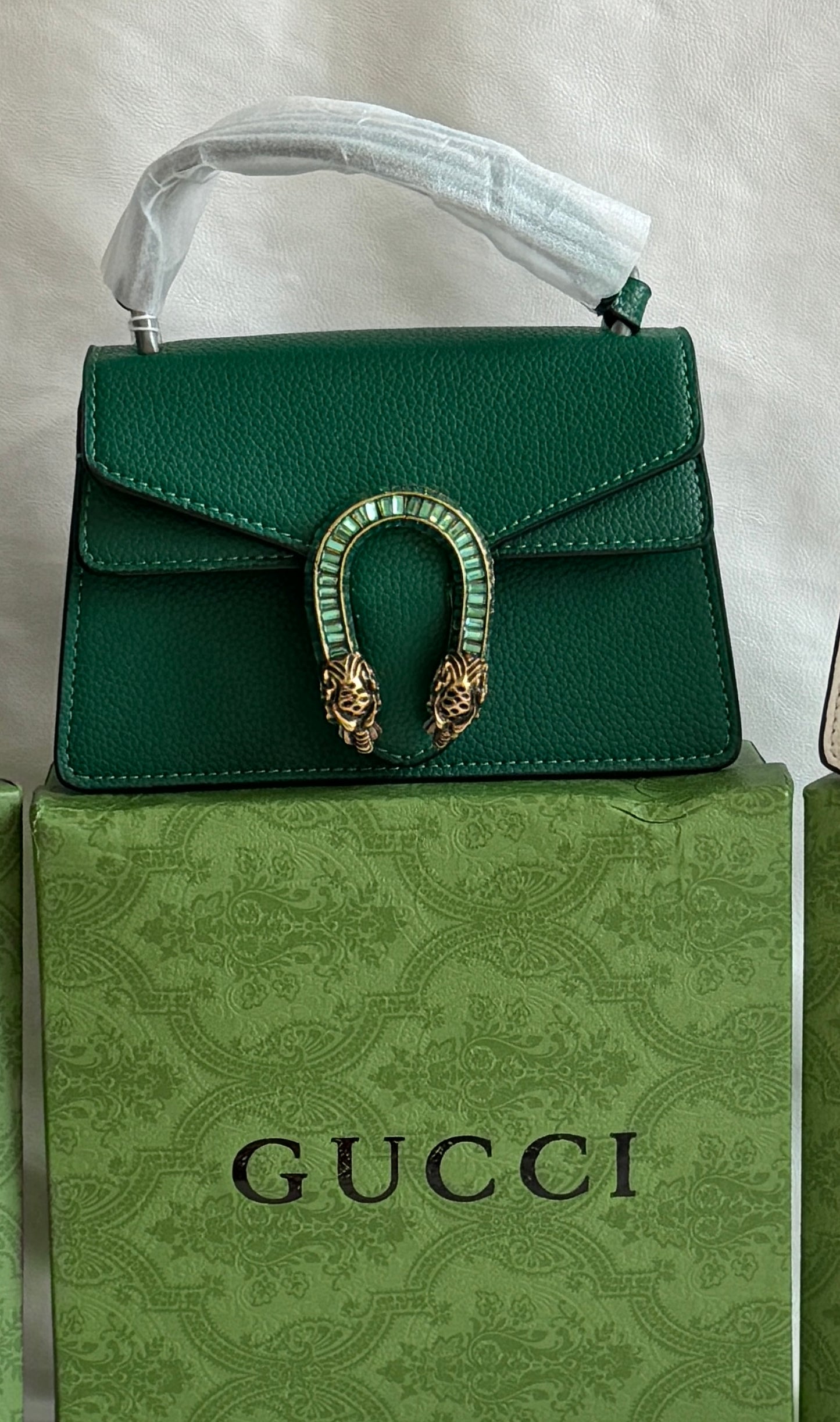 GUCCI DIONYSUS WHITE LARGE SLING BAG (WITH BOX)