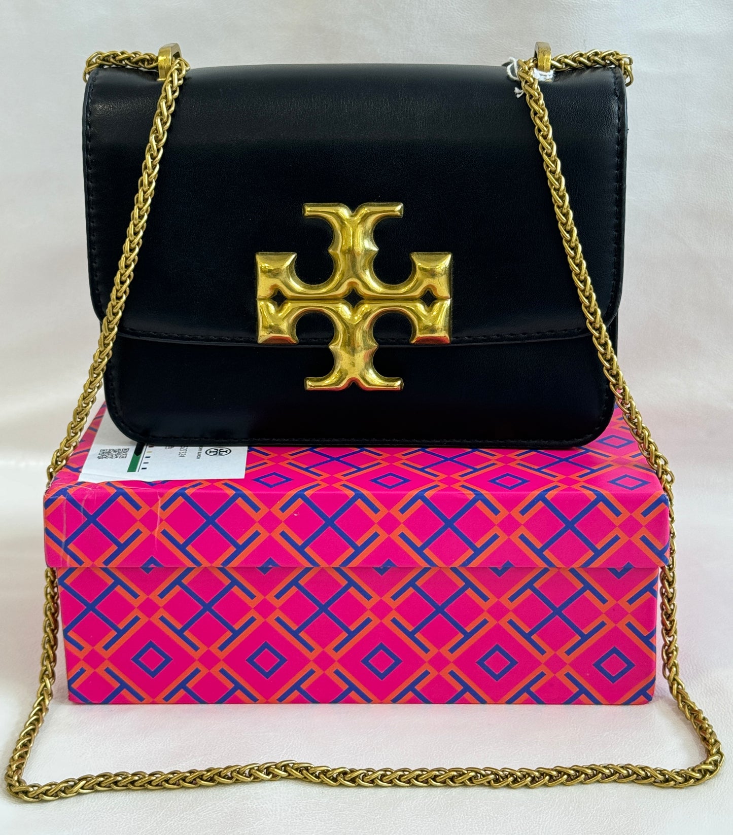 TORY BURCH  BLACK SLING BAG ( WITH BOX )