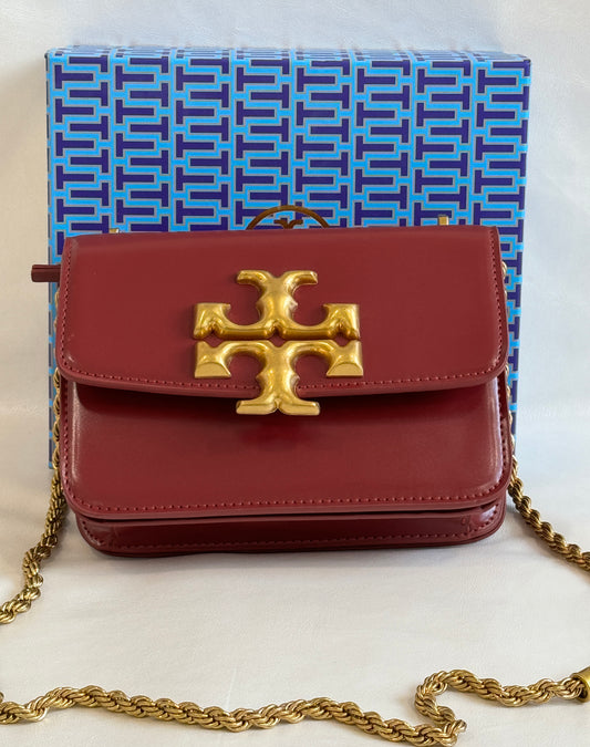 FENDI RED SLING BAG (WITH BOX )