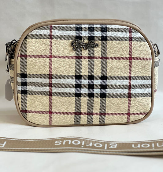 BURBERRY OFF WHITE CASUAL BAG ( SHOULDER BAG )