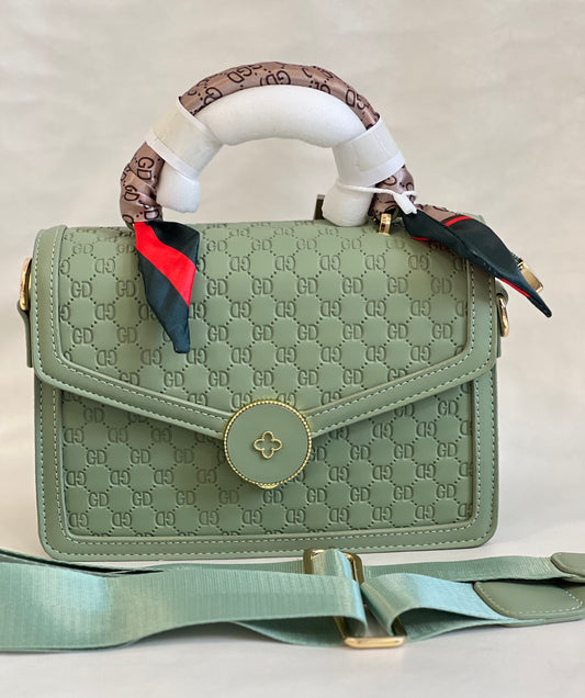 CASUAL BAG GREEN COLOR ( SLING BAG )
