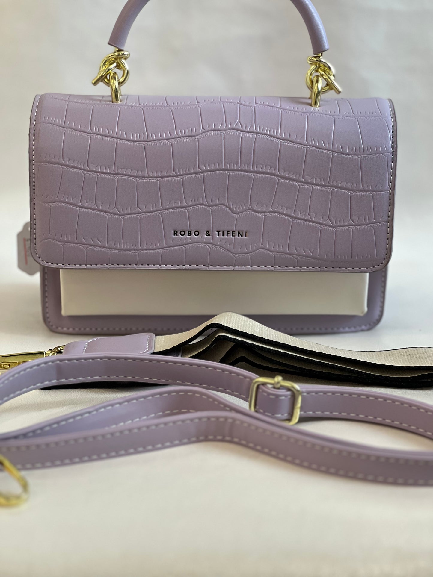 ROBO TIFENI CASUAL BAG LAVENDAR  COLOR ( SLING BAG )