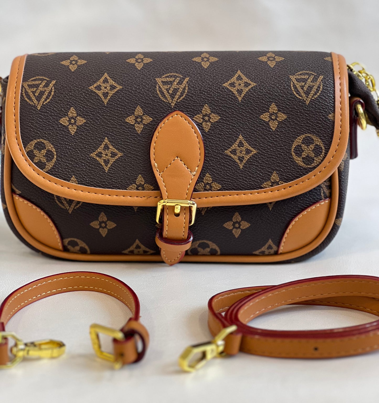 CASUAL BAG BROWN COLOR ( SLING BAG )