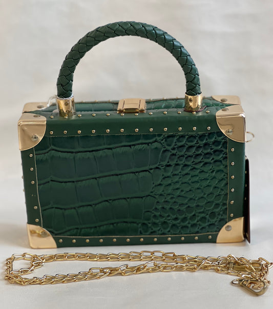 CASUAL BAG  GREEN ( SLING BAG )