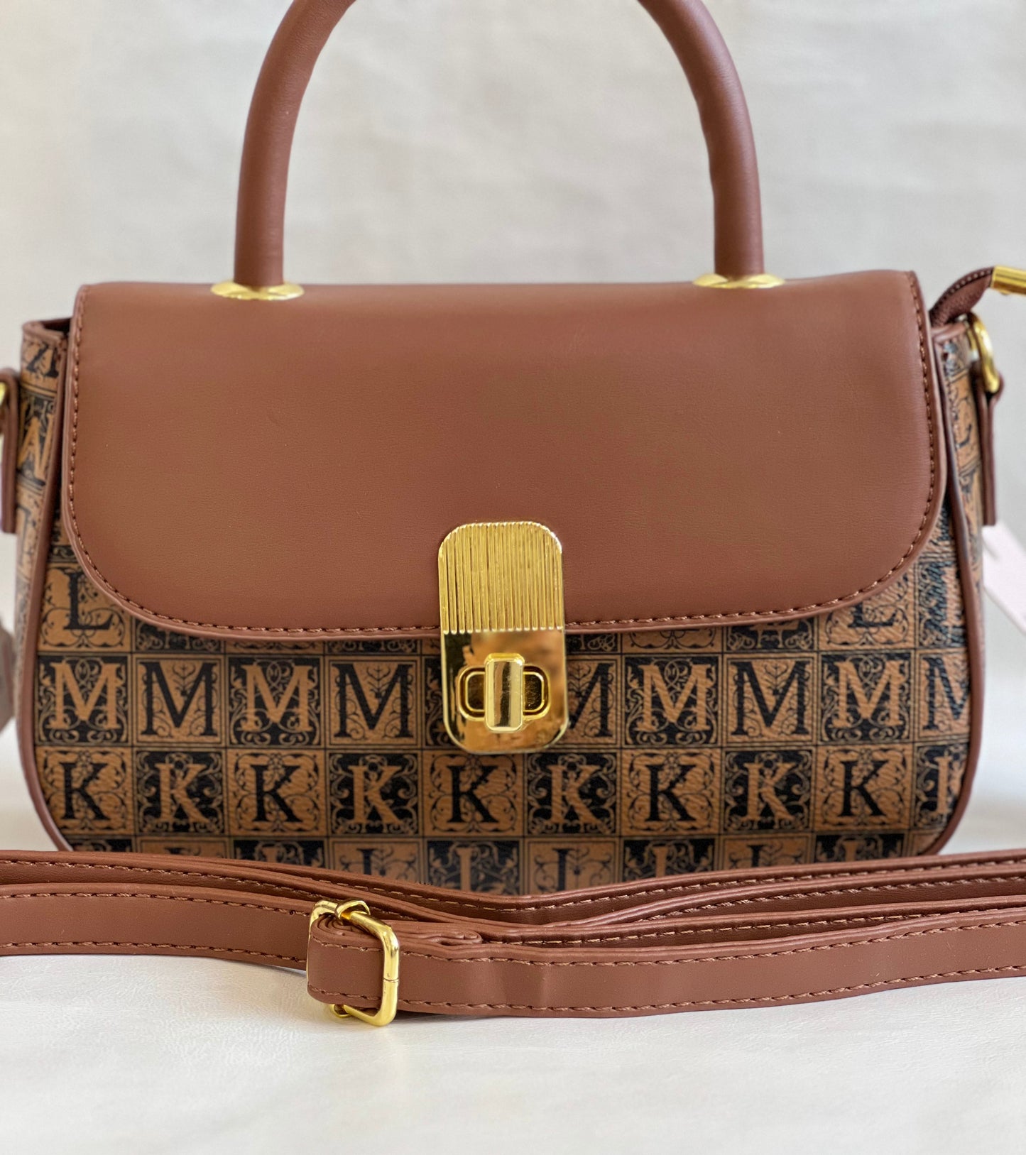 MK CASUAL BAG BROWN COLOR ( SLING BAG )