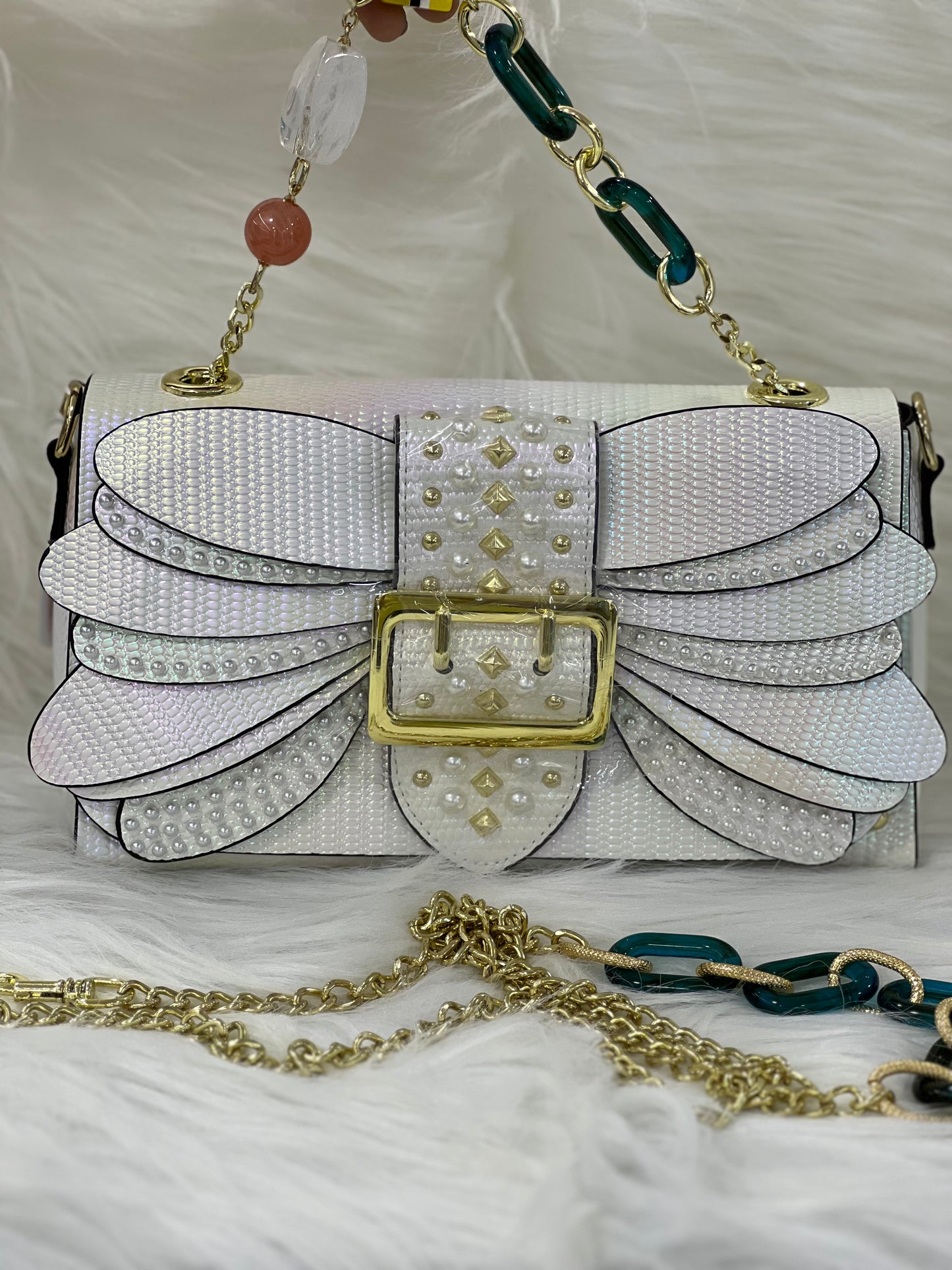 STYLISH CASUAL BAG WHITE COLOR SLING BAG