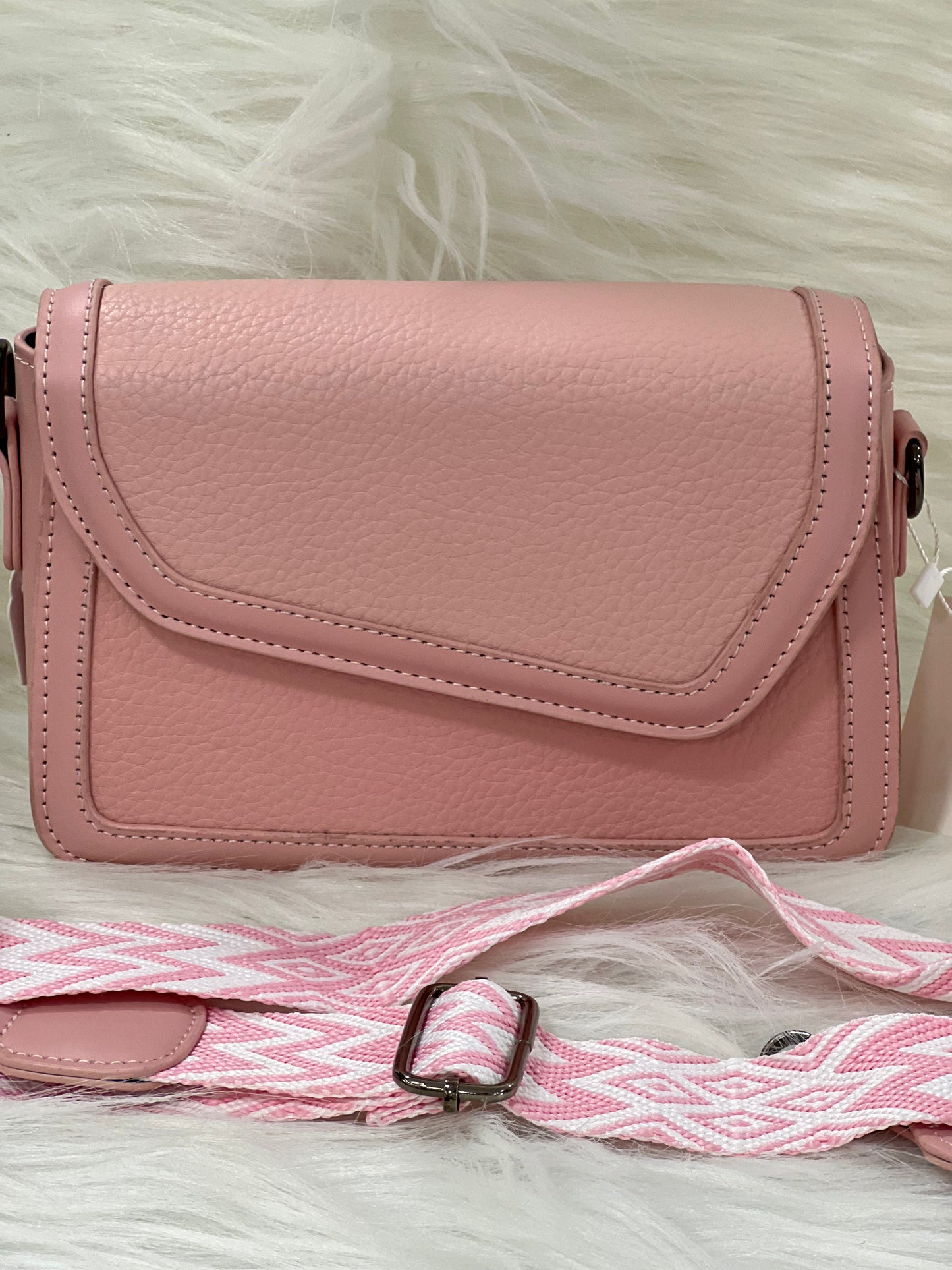 CASUAL BAG PINK  COLOR SHOULDER  BAG