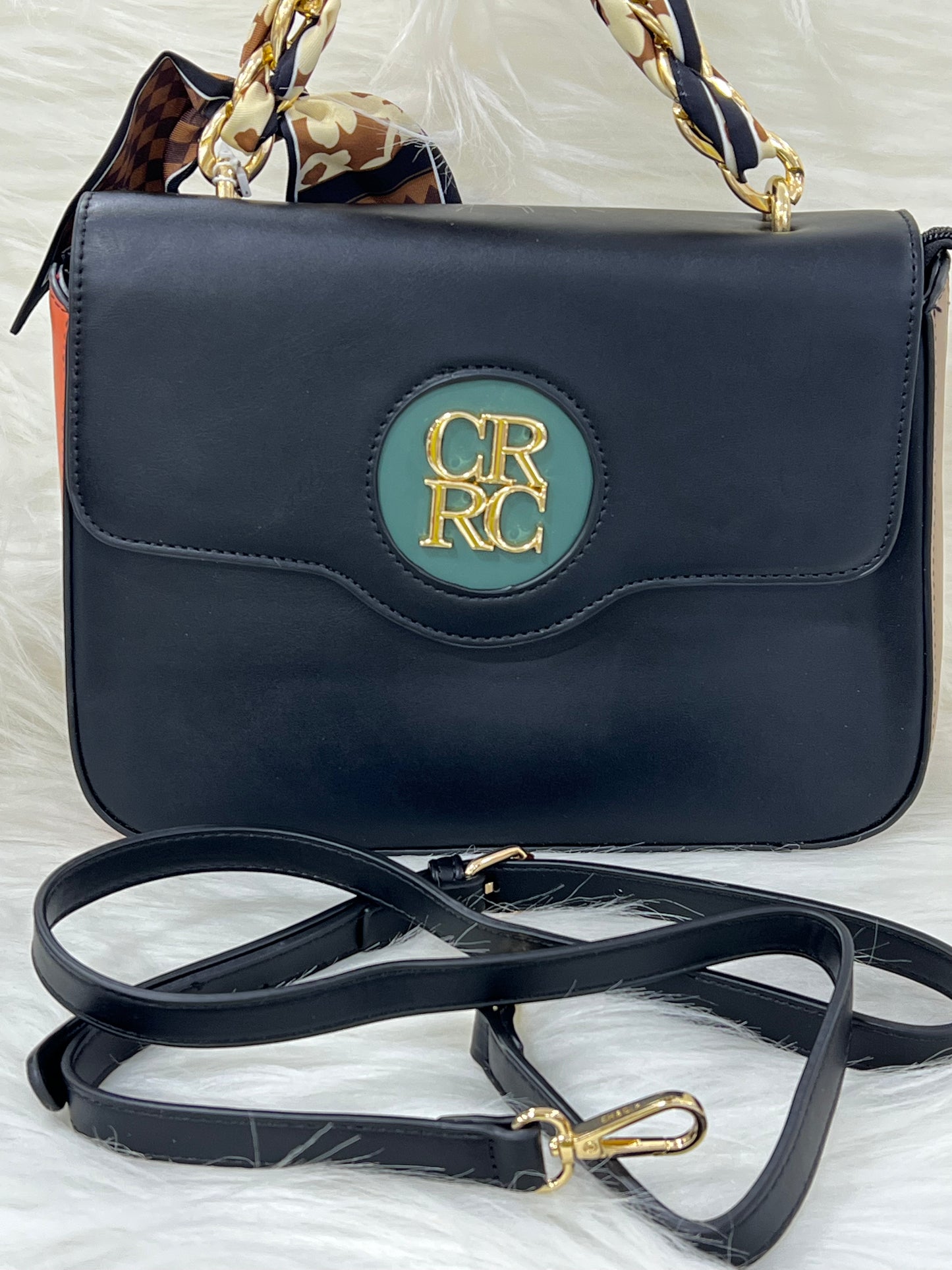 CRRC CASUAL BAG BLACK COLOR HAND BAG & SHOULDER BAG